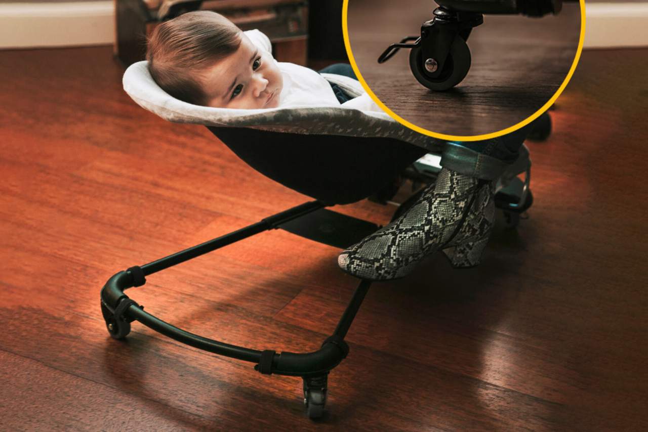 Las ruedas para hamacas infantiles que han revolucionado a nivel internacional, ideadas por Ride&Go Baby