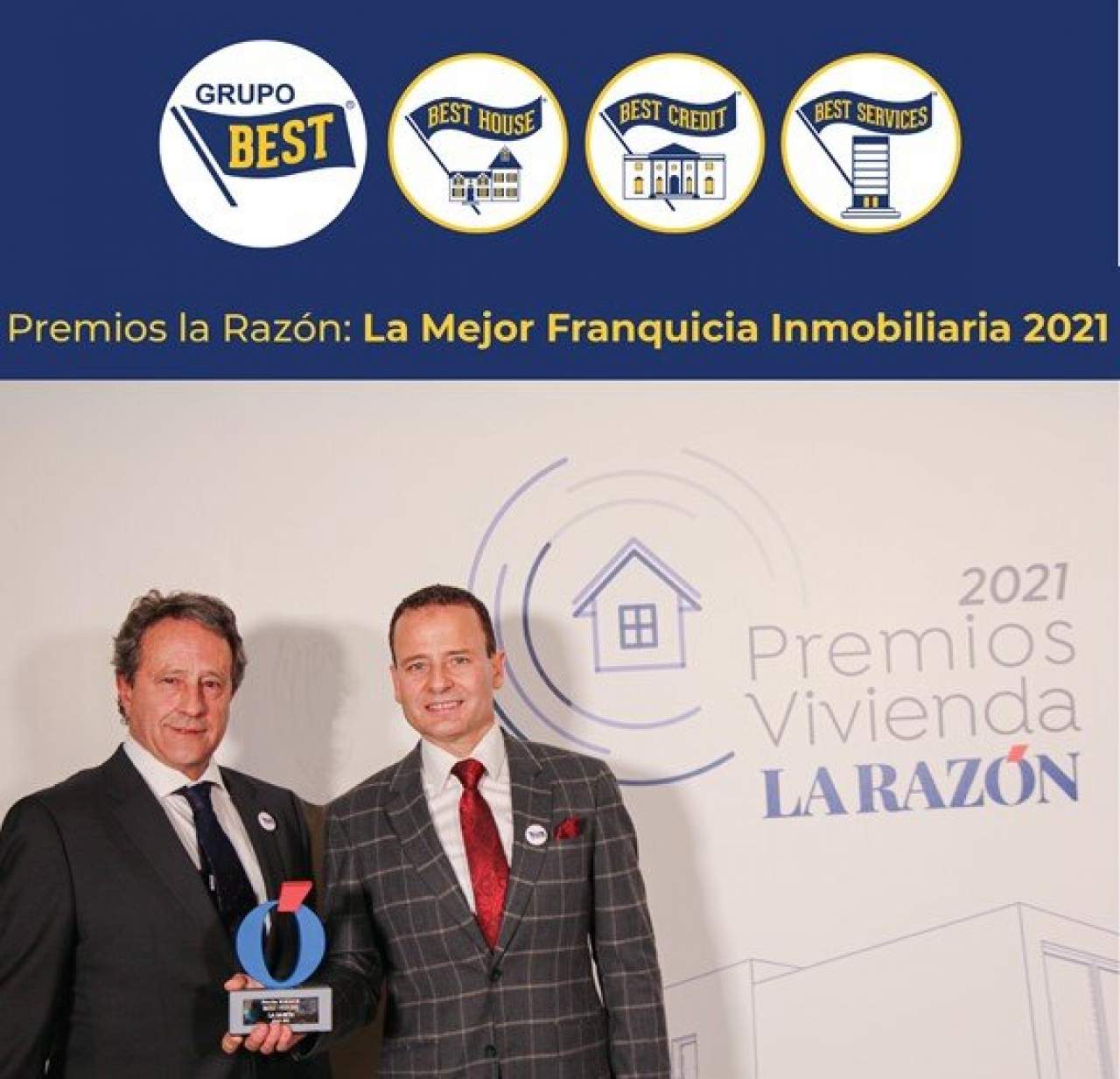 El grupo Best, distinguido con el Premio a Mejor Franquicia Inmobiliaria, inaugura cuatro nuevas franquicias en mayo del 2021