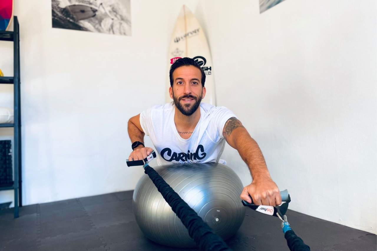 Preparación física surf con Carving Social Club, en la modalidad online y presencial