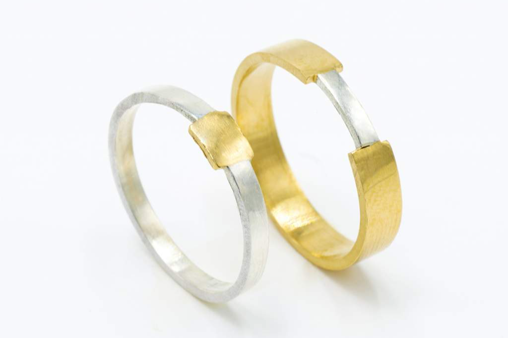 Las alianzas de boda artesanales de Juia Jewels