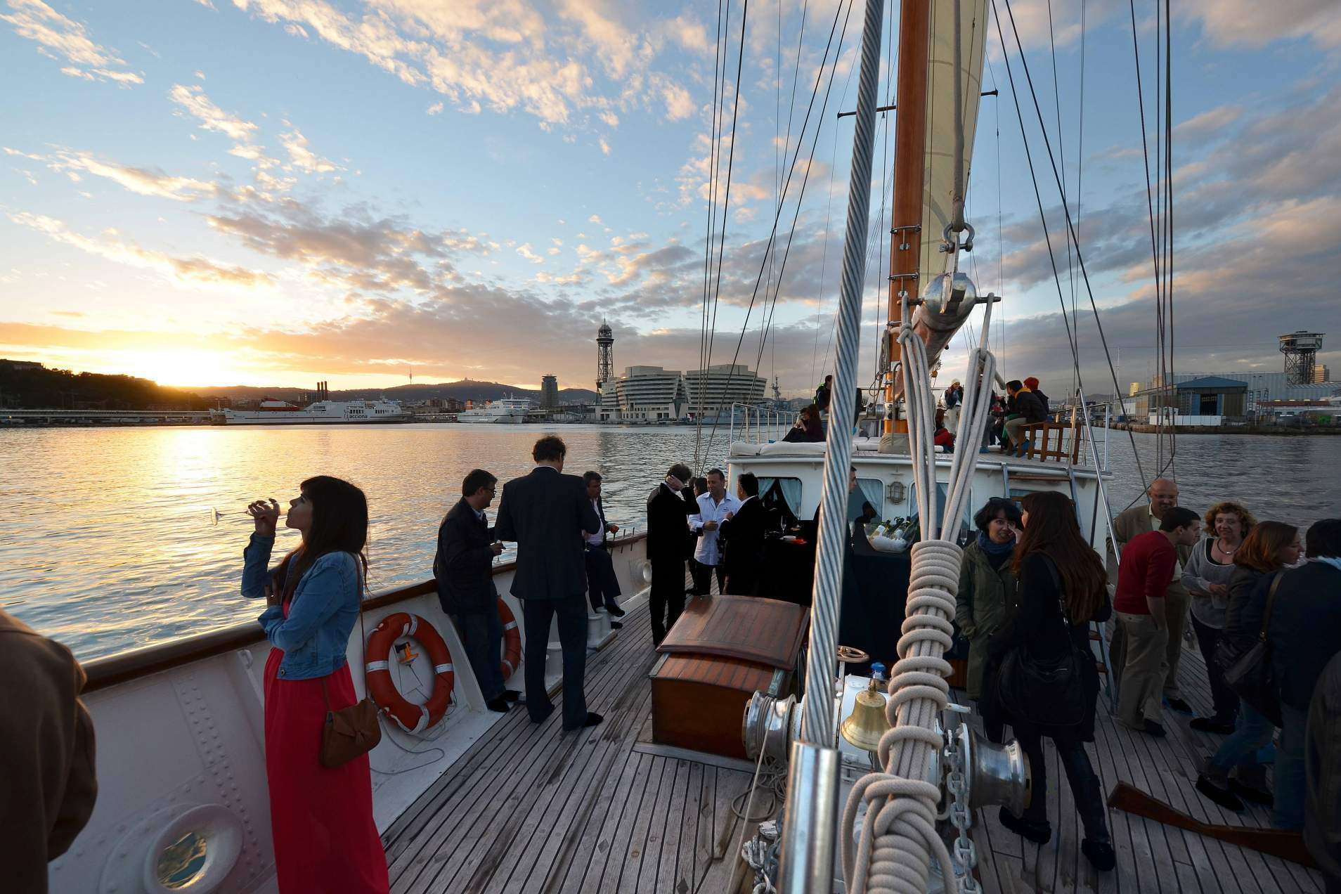 La empresa Gotland Charter ofrece diferentes barcos para la organización de eventos especiales