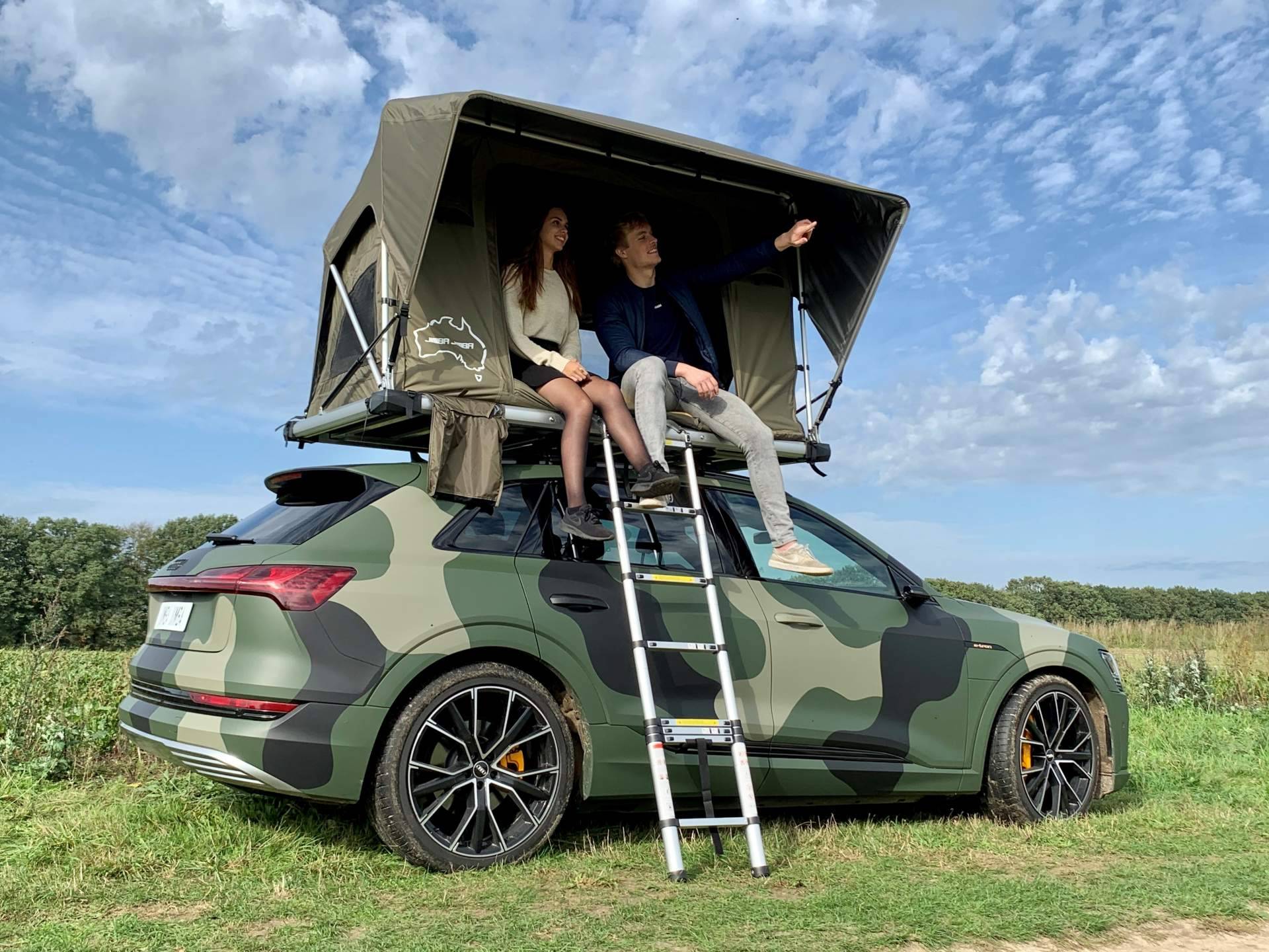 Tiendas de techo coche de la empresa Fox Camper, distribuidora exclusiva en España de las marcas Sheepie y Eezi Awn