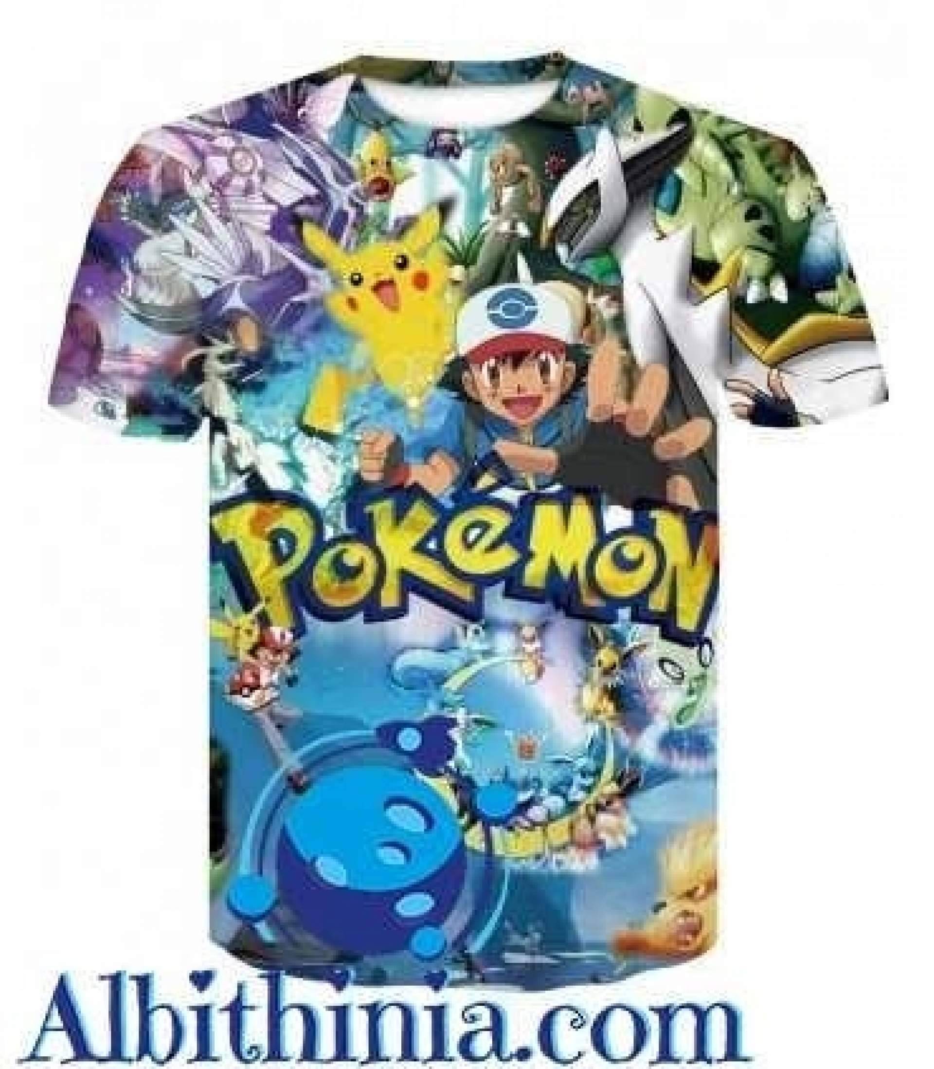 Las camisetas de anime que ofrece Albithinia