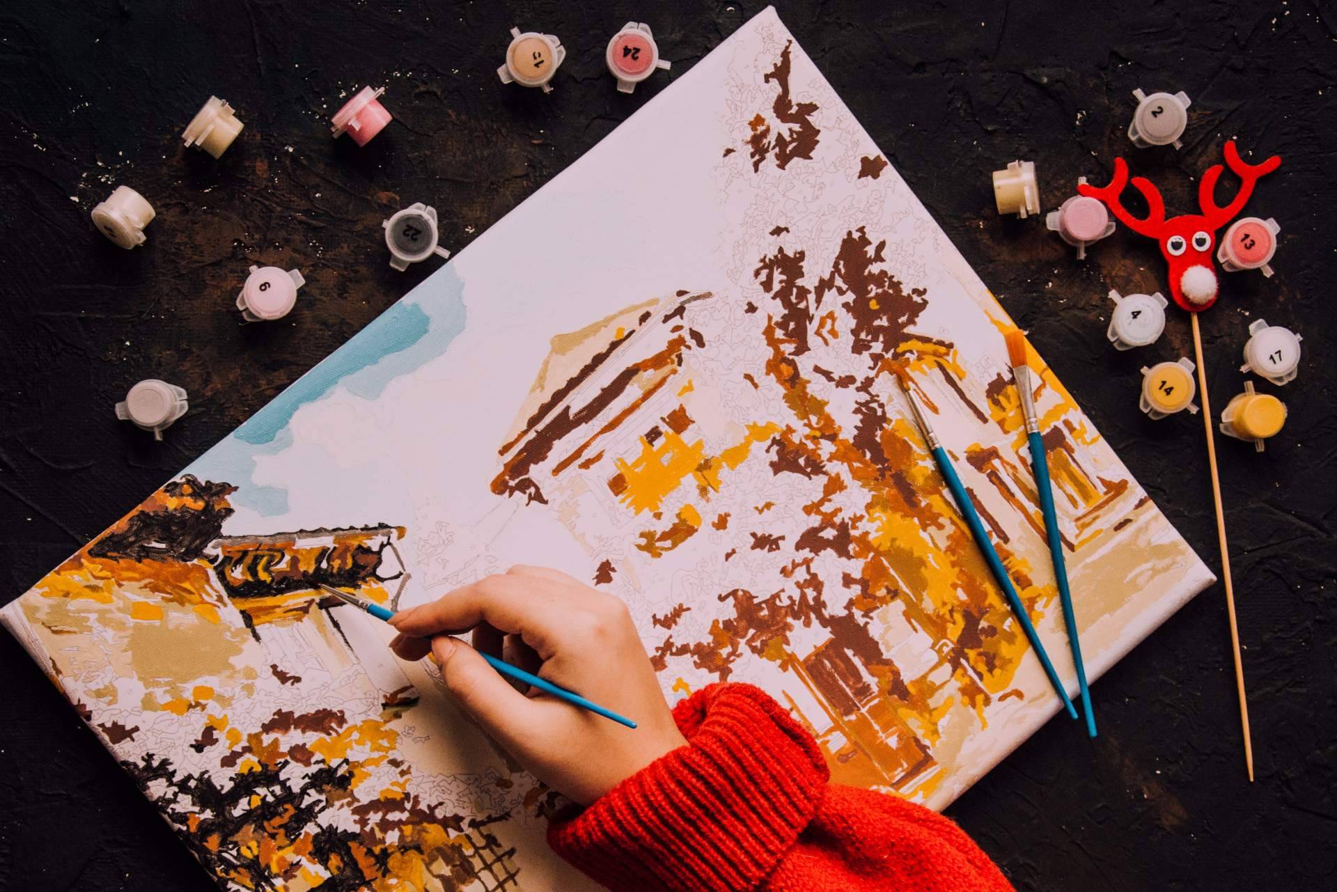 Las bondades de la pintura terapéutica: Pintar Números