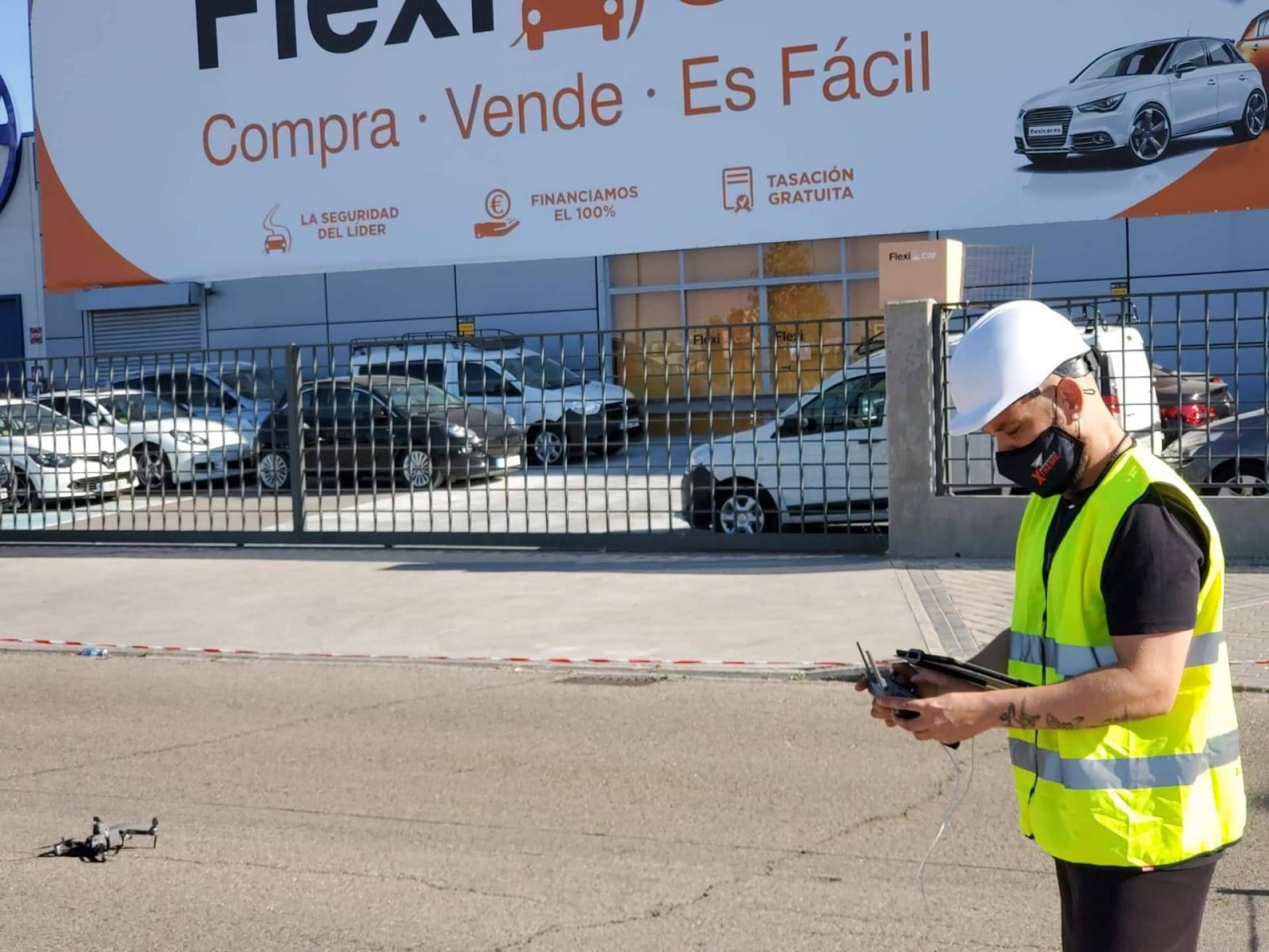 Aeroescuela Xtreme: uso de drones para mantenimiento y tratamiento de fachadas