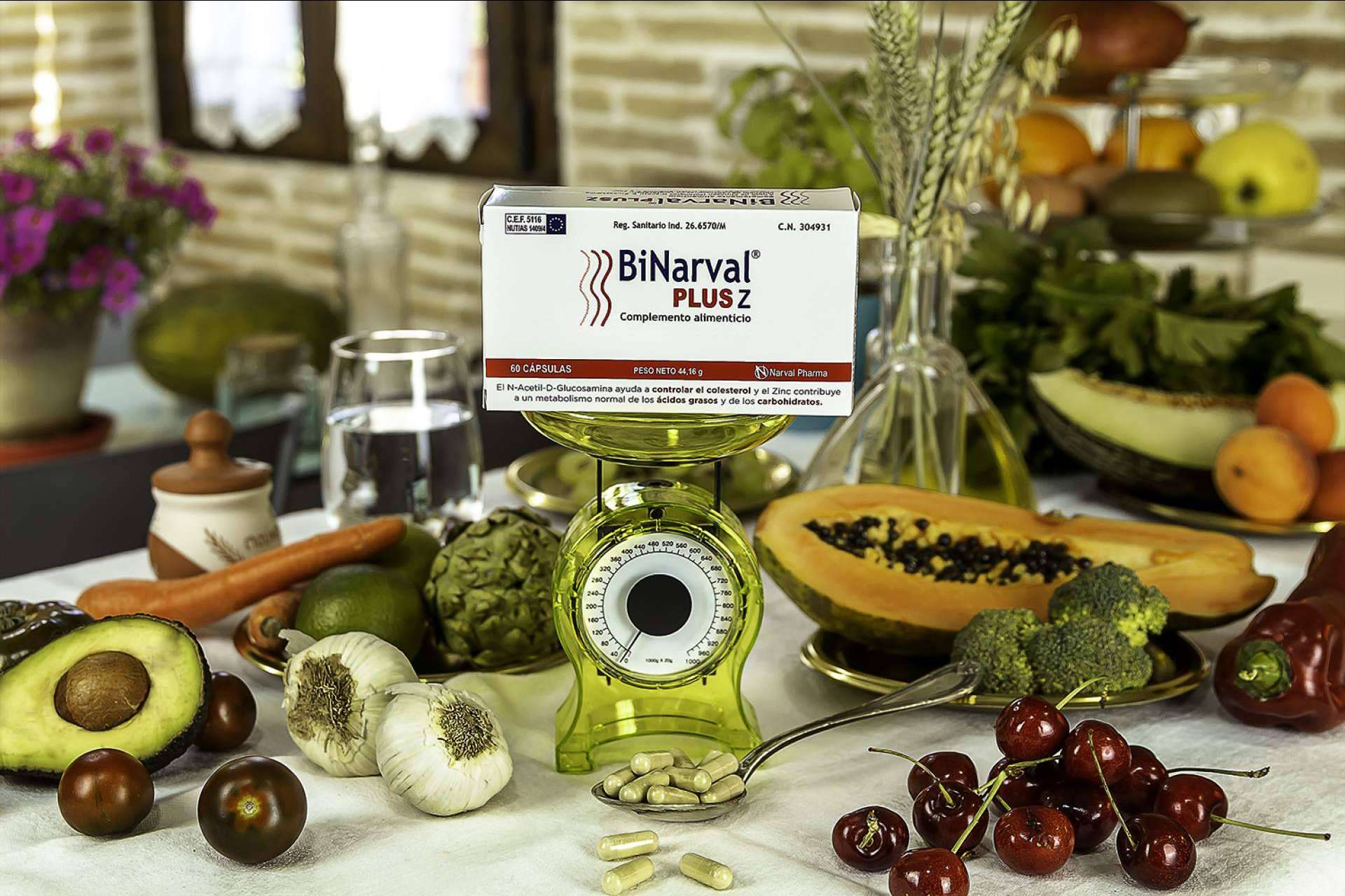 Mantener un peso saludable y controlar el colesterol con el complemento Binarval Plus Z de Narval Pharma