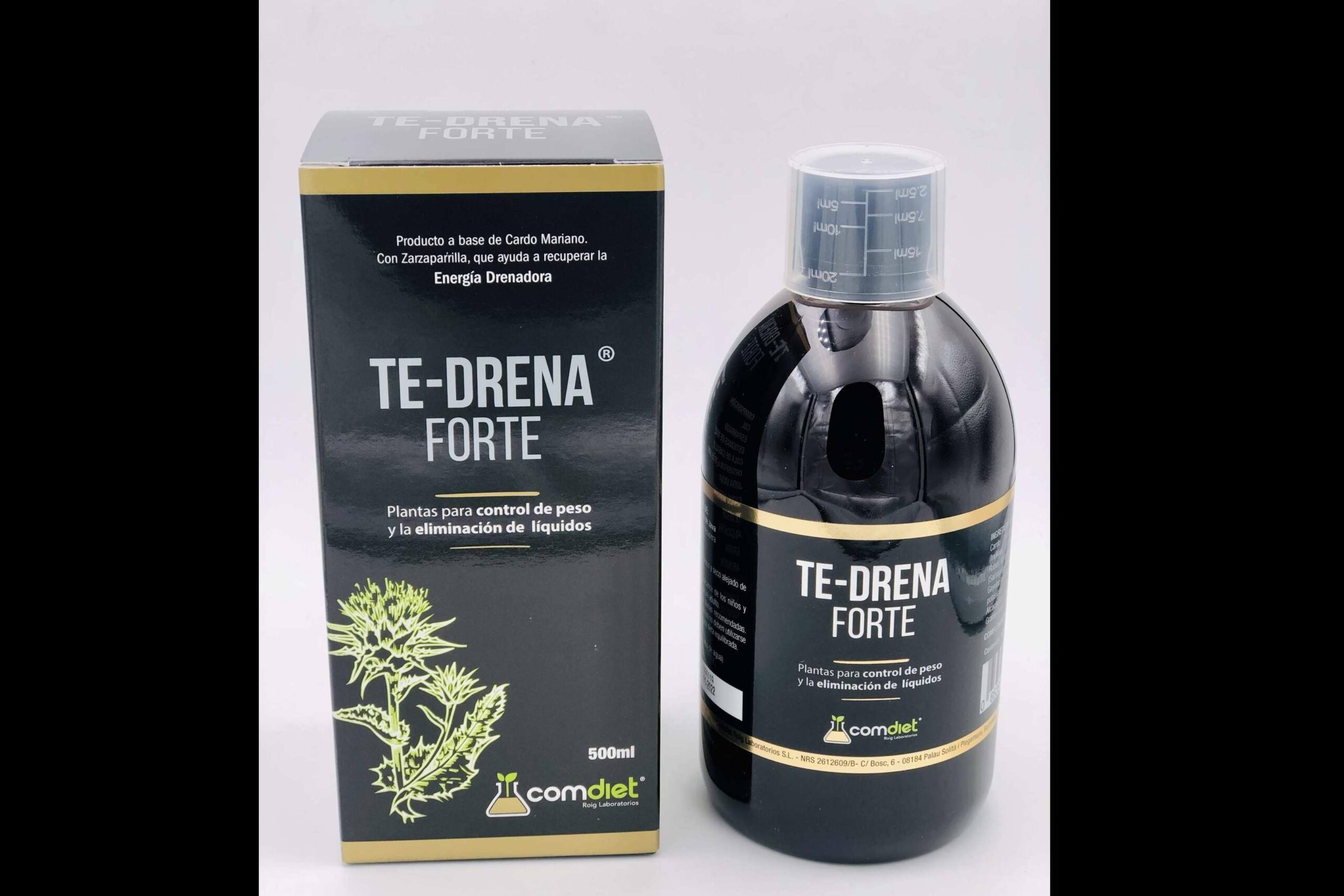 El suplemento natural Te-Drena Forte de Comdiet ayuda a limpiar el hígado y el riñón