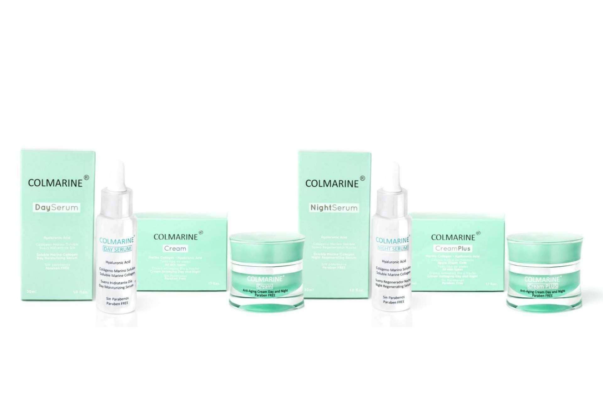 Cream Plus de Colmarine está hecha a base de colágeno para una piel de ensueño