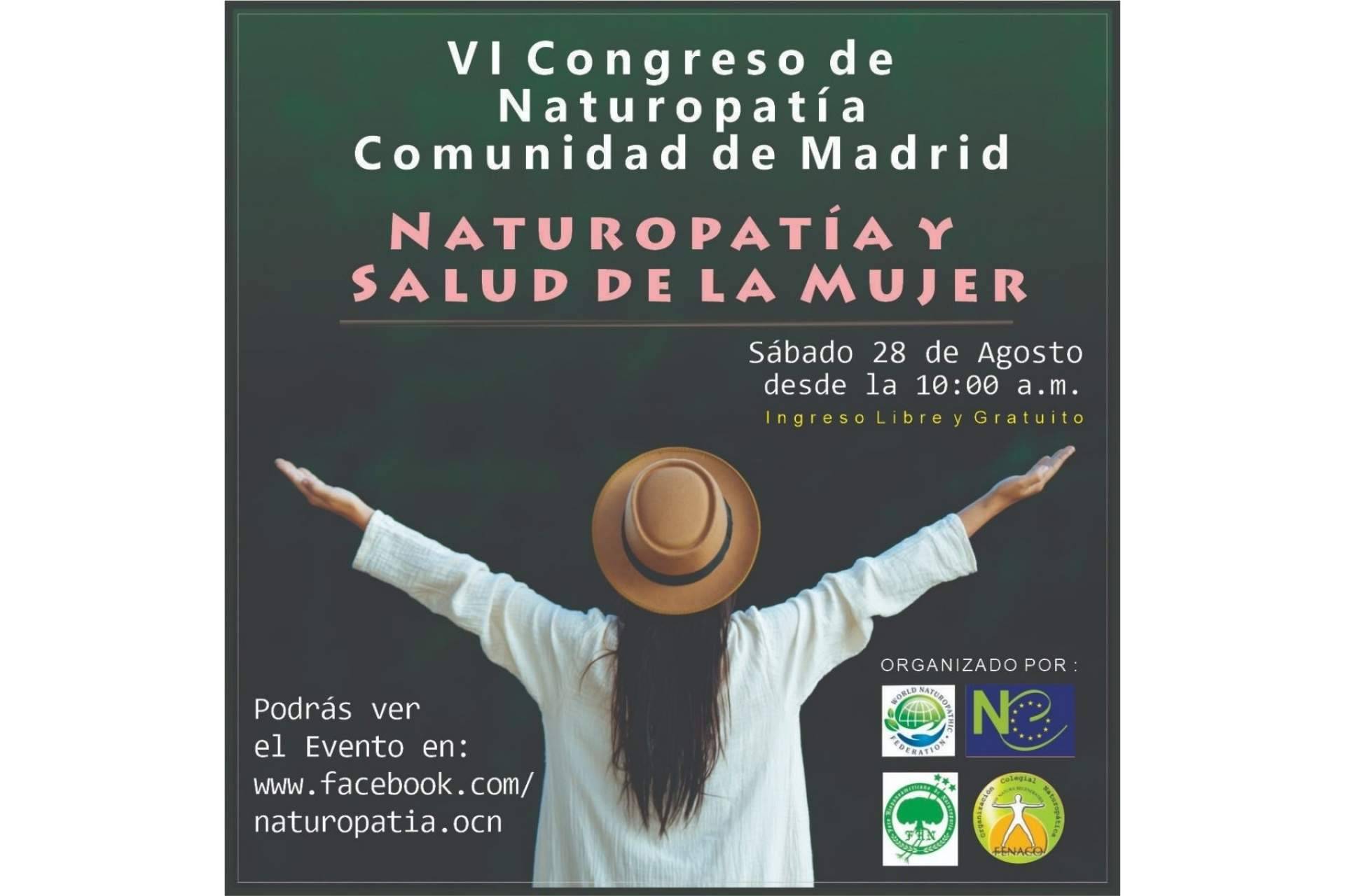 Ampliar los conocimientos en Naturopatía gracias a los eventos en línea de Organización Colegial Naturopática