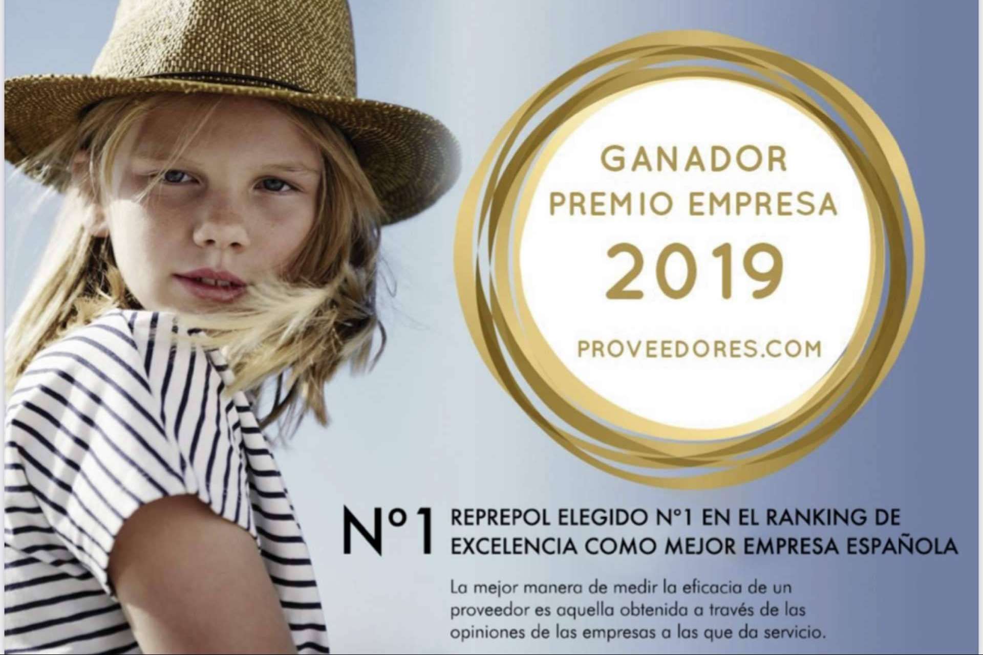 Grupo Reprepol recibe por segundo año consecutivo el premio al mejor proveedor de ropa infantil