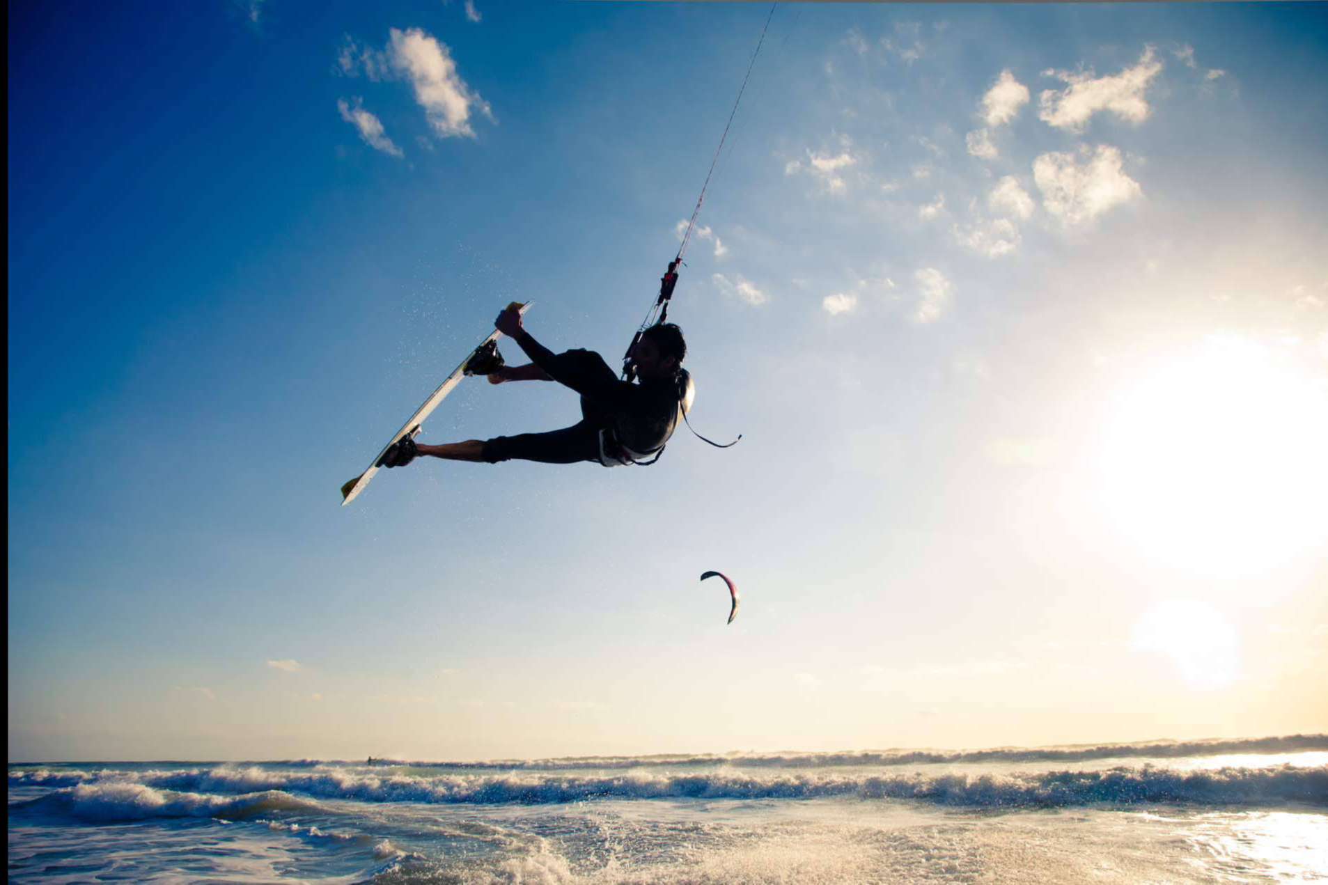 El curso kitesurf para principiantes de 3 Sixty Kite School incluye todo lo que se necesita para iniciarse en esta disciplina