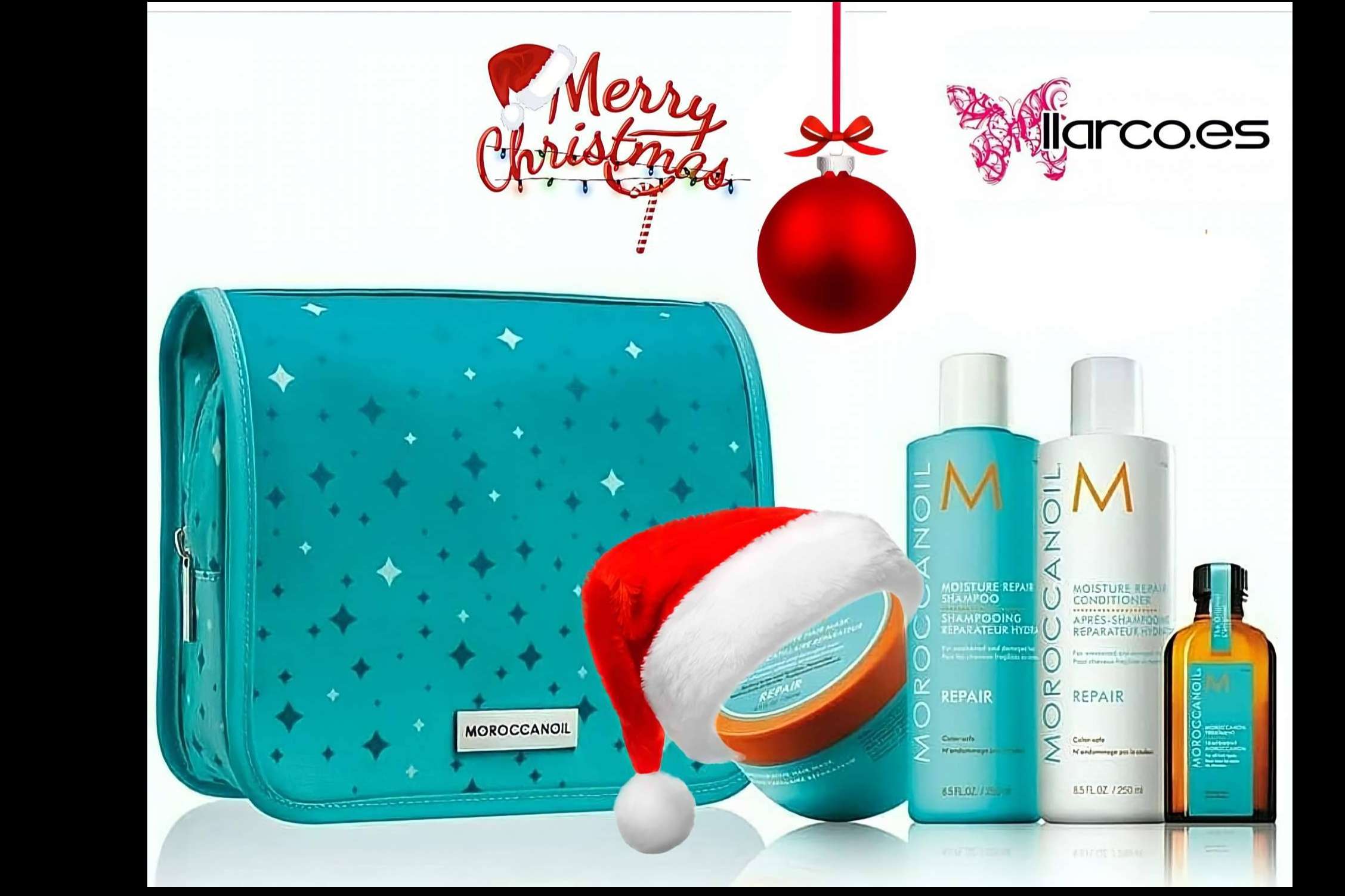 Los sets de Navidad Moroccanoil ya están disponibles en la tienda online de Llarcó