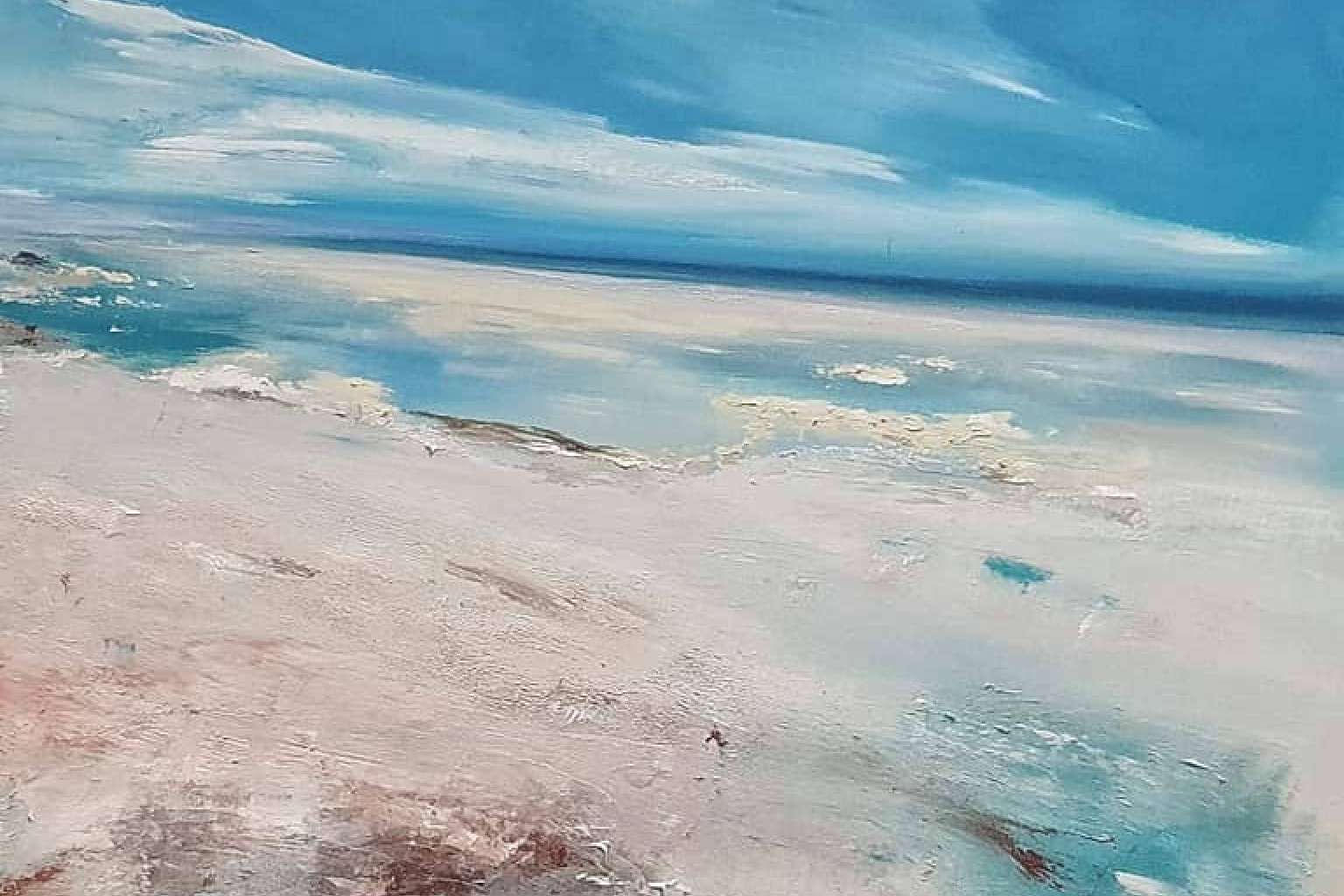 Momo Puente-Piazza, el artista que se ha convertido en uno de los nuevos referentes de la pintura abstracta en España