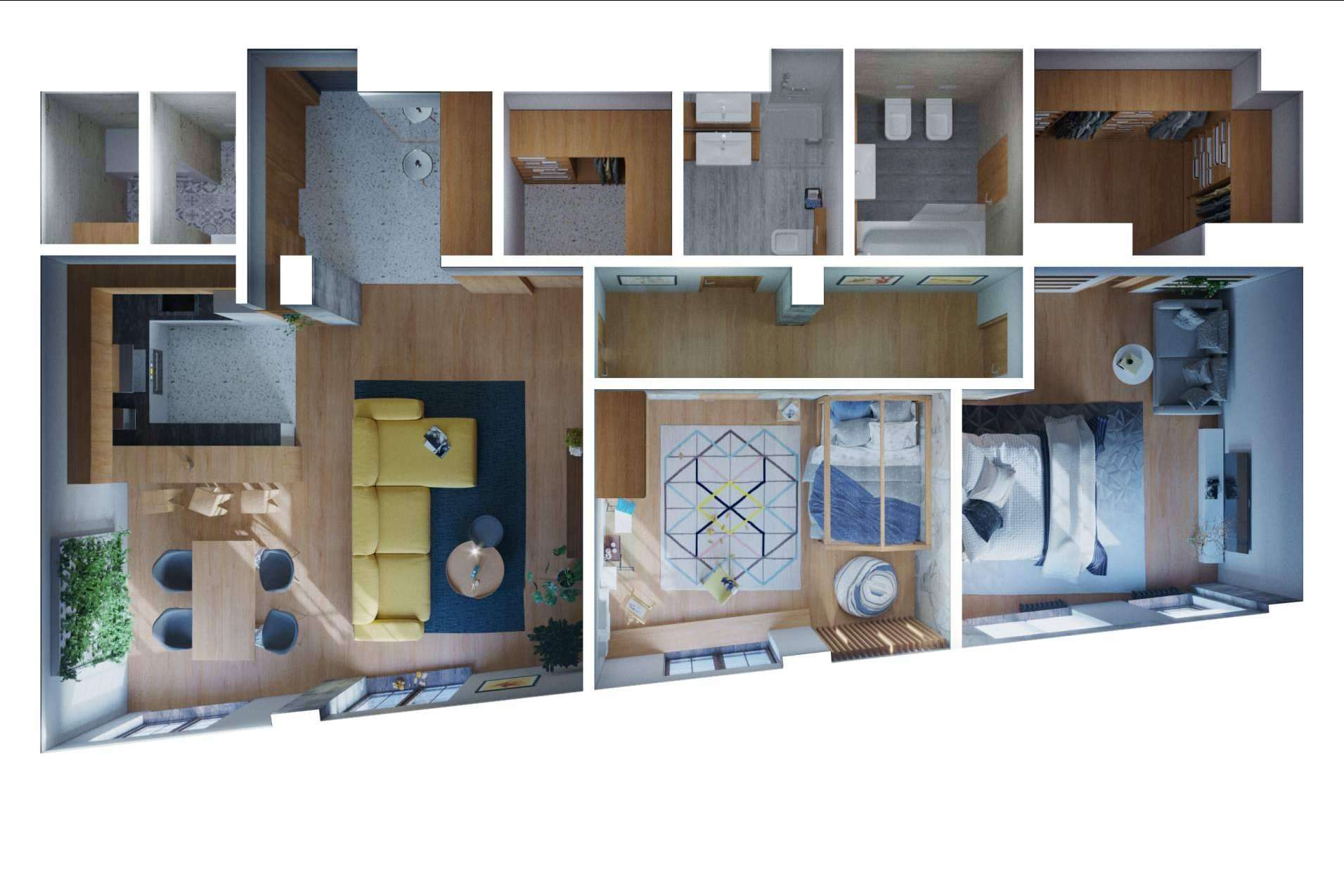 Pasear por todas las estancias de una propiedad de forma virtual es posible con la plataforma digital el Tour Matterport 3D de Cano & Pujol