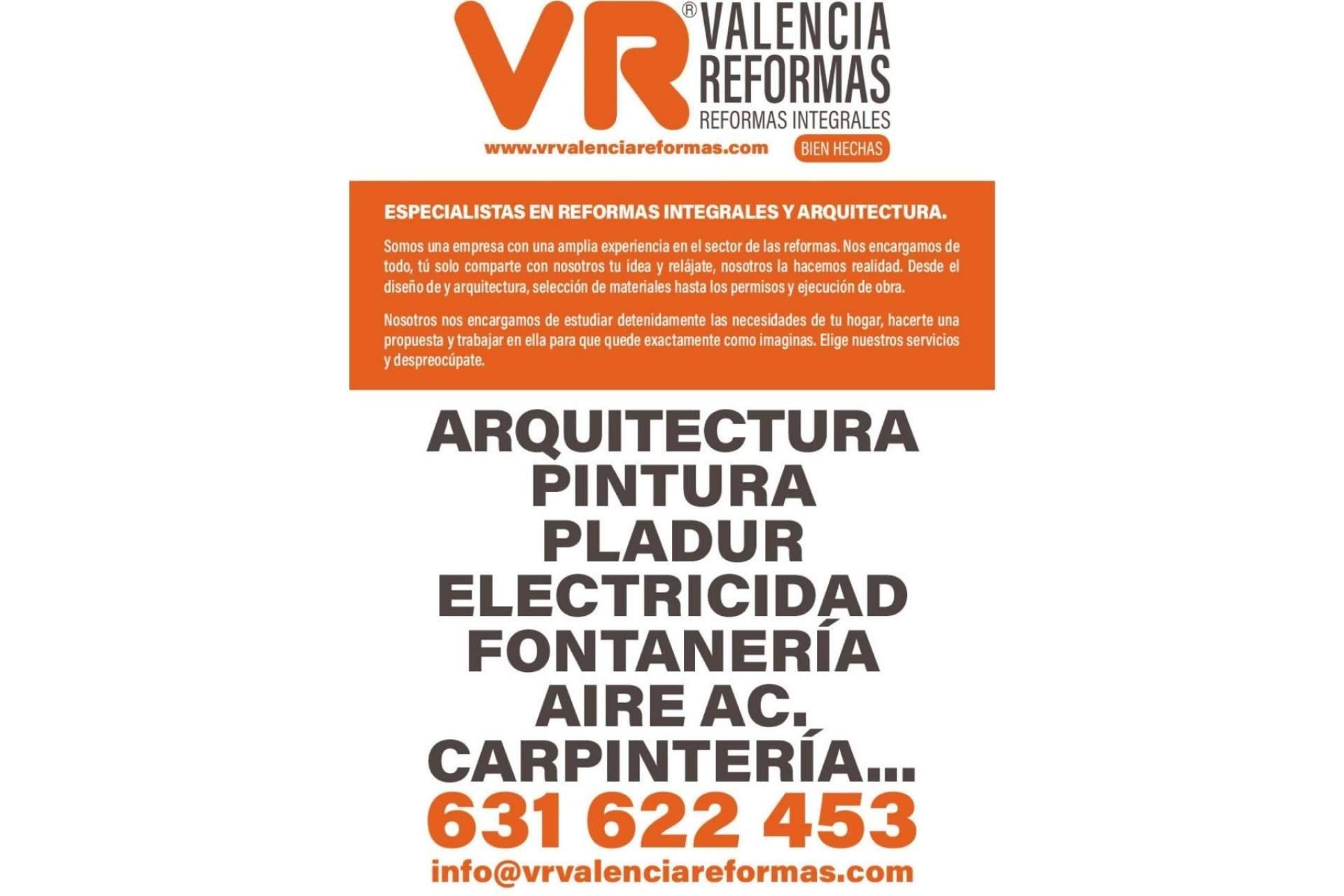 Llevar a cabo una reforma integral de la mano de la empresa especializada Valencia Reformas