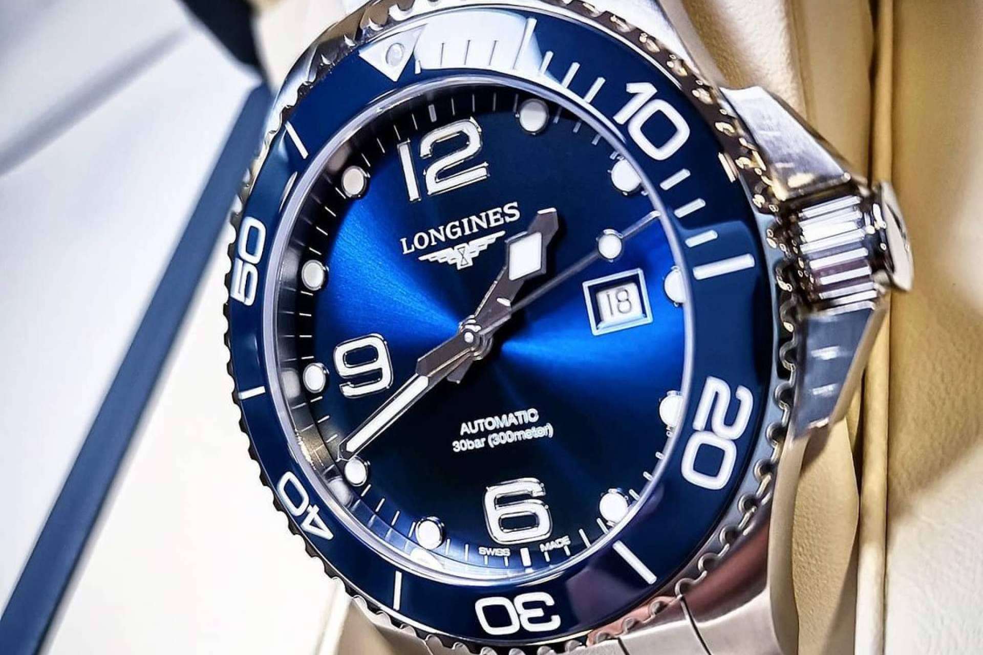 La amplia colección de relojes Longines HydroConquest disponible en Joyería Larrabe