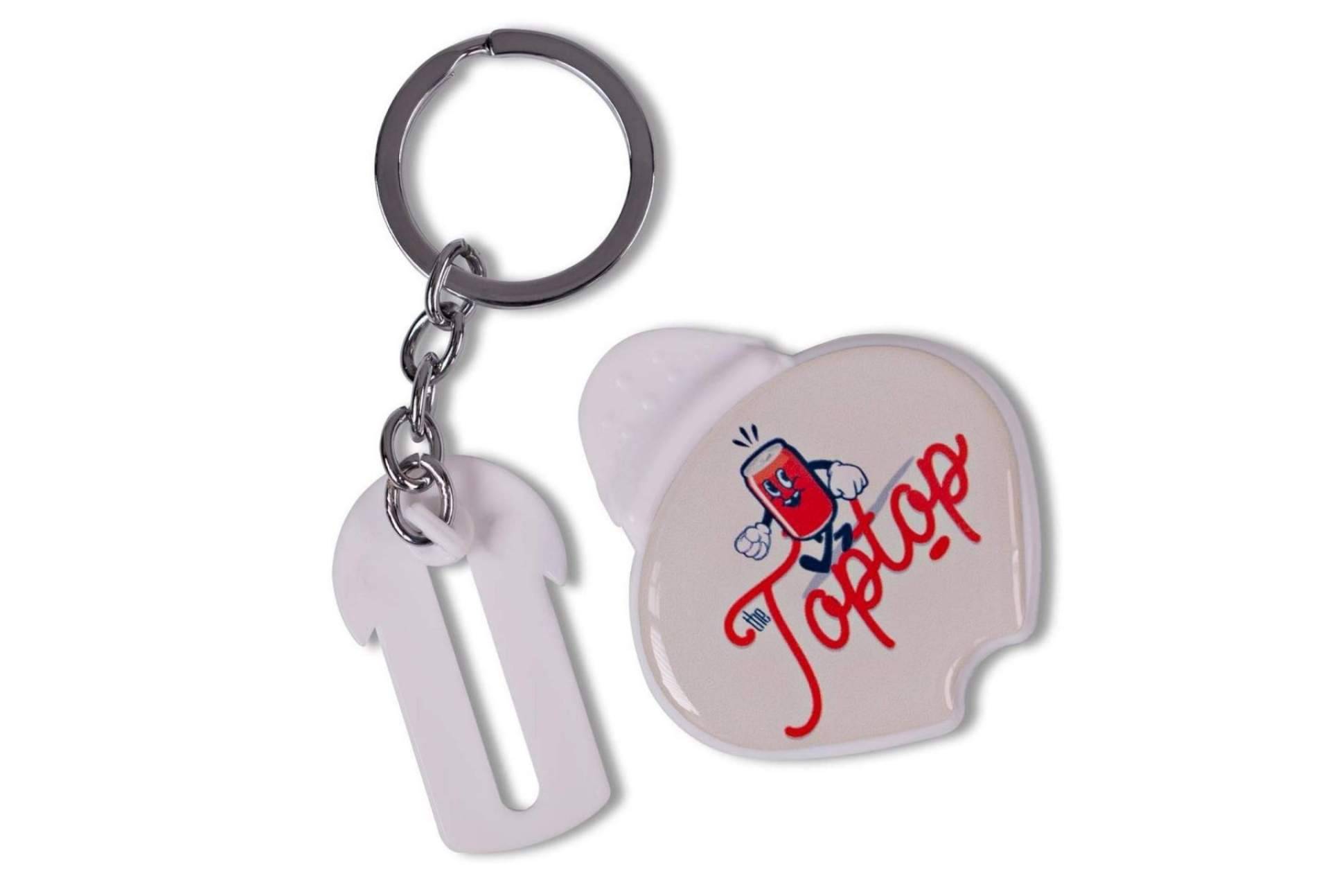 The Top·Top es un producto para merchandising que se puede personalizar con el logo de una empresa