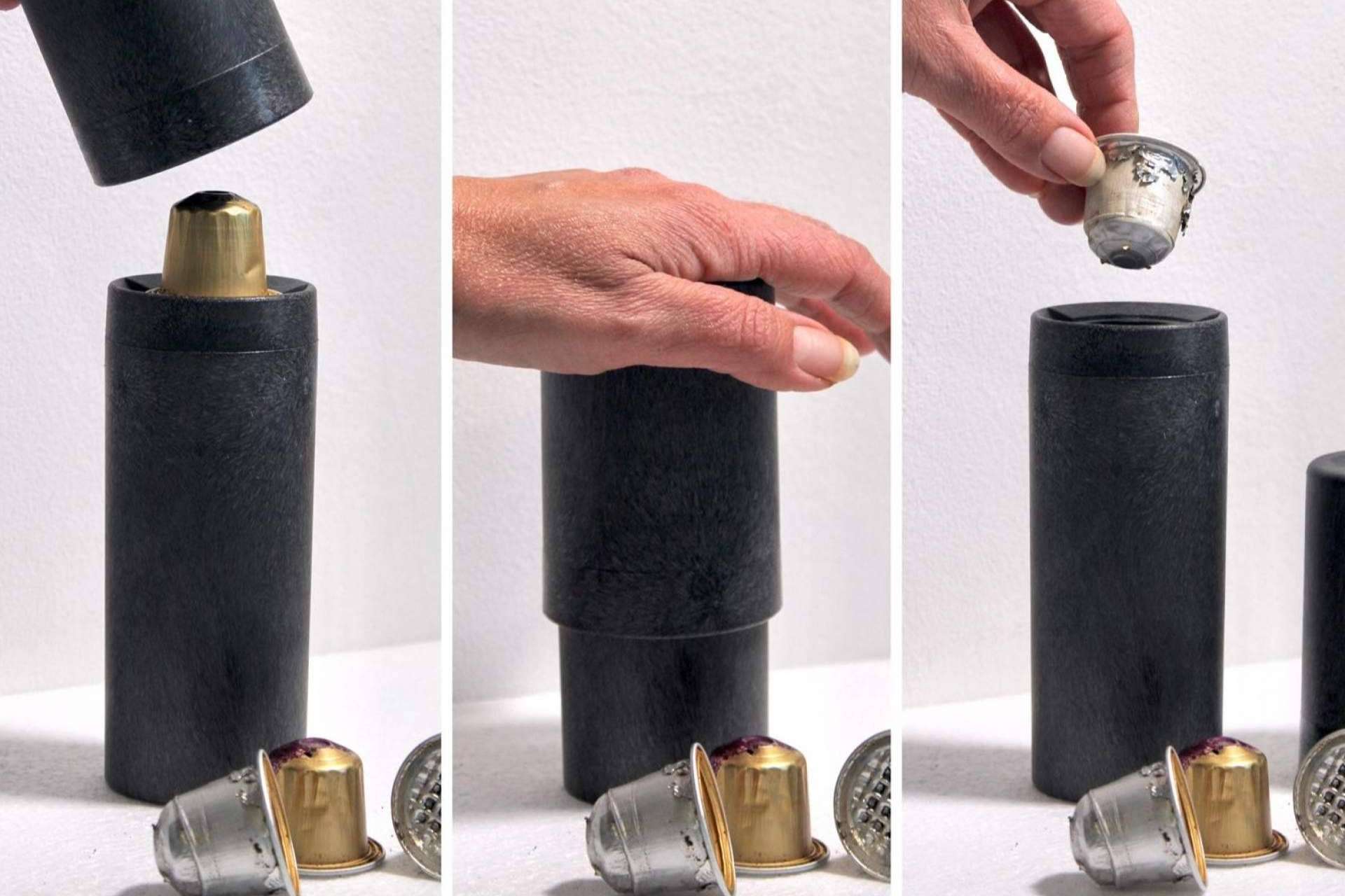 Coffee Out, el invento para reciclar las cápsulas de café