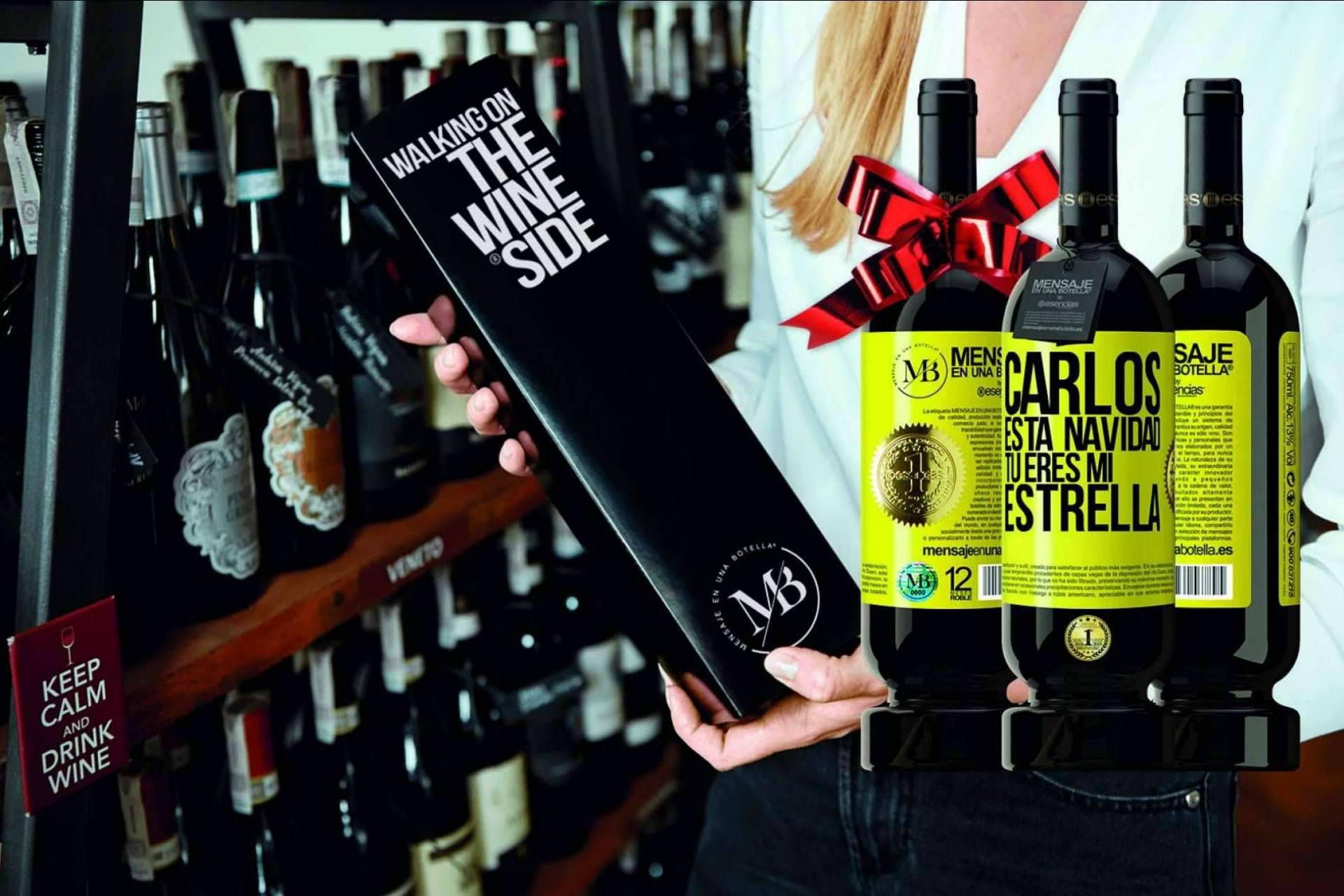 Para estas navidades, los Vinos Premium personalizados son muy recondados