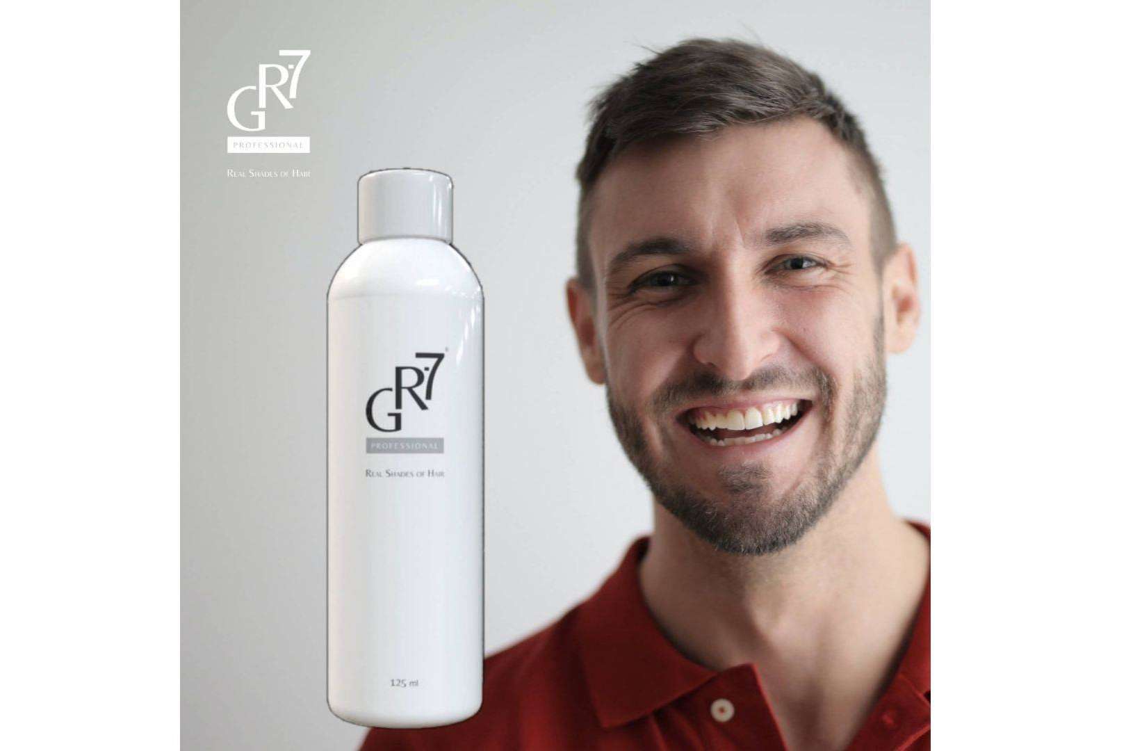 No hay que elegir color para las canas con la loción GR-7