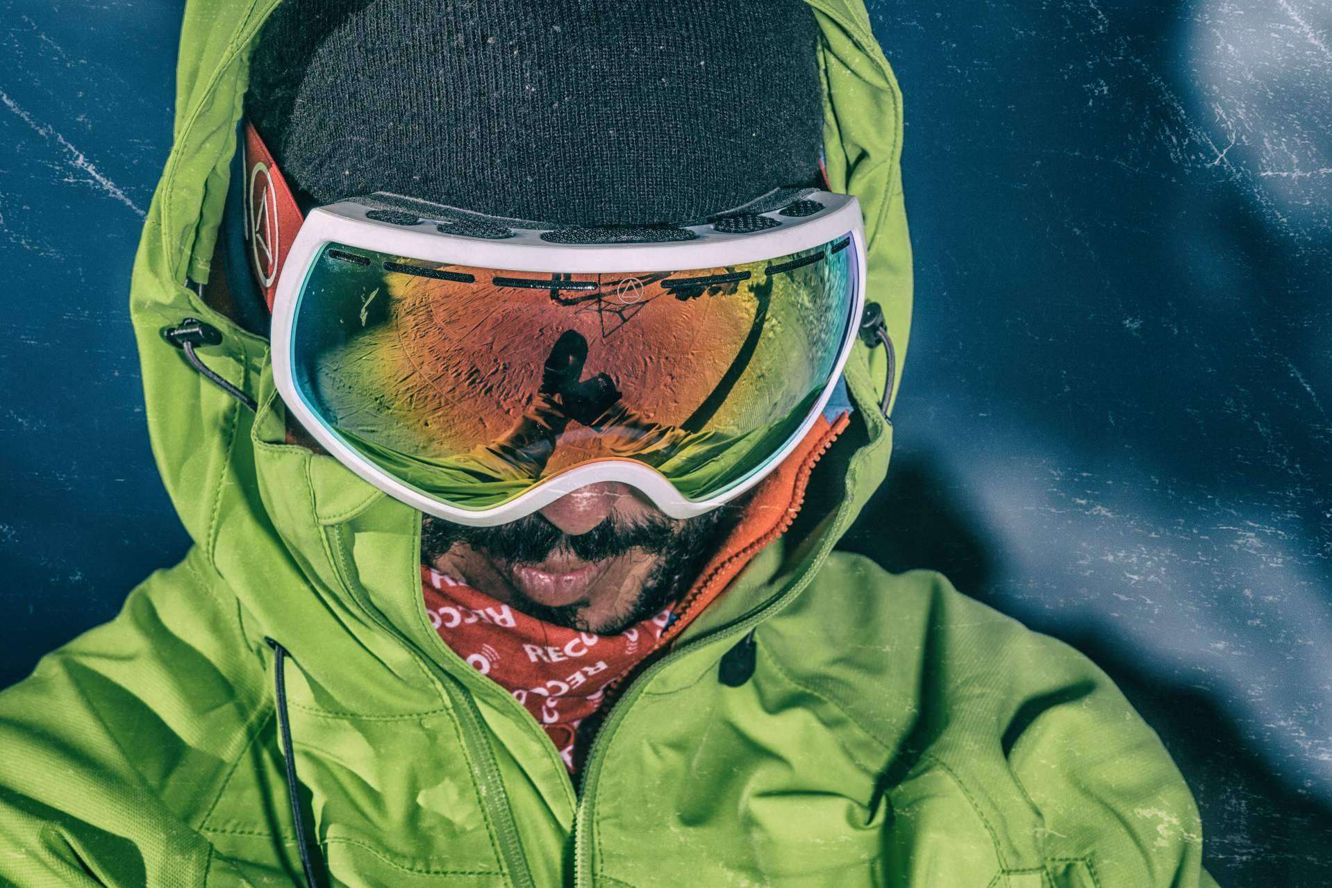 Las gafas de esquí con tecnología de lentes fotocromáticas de Uller