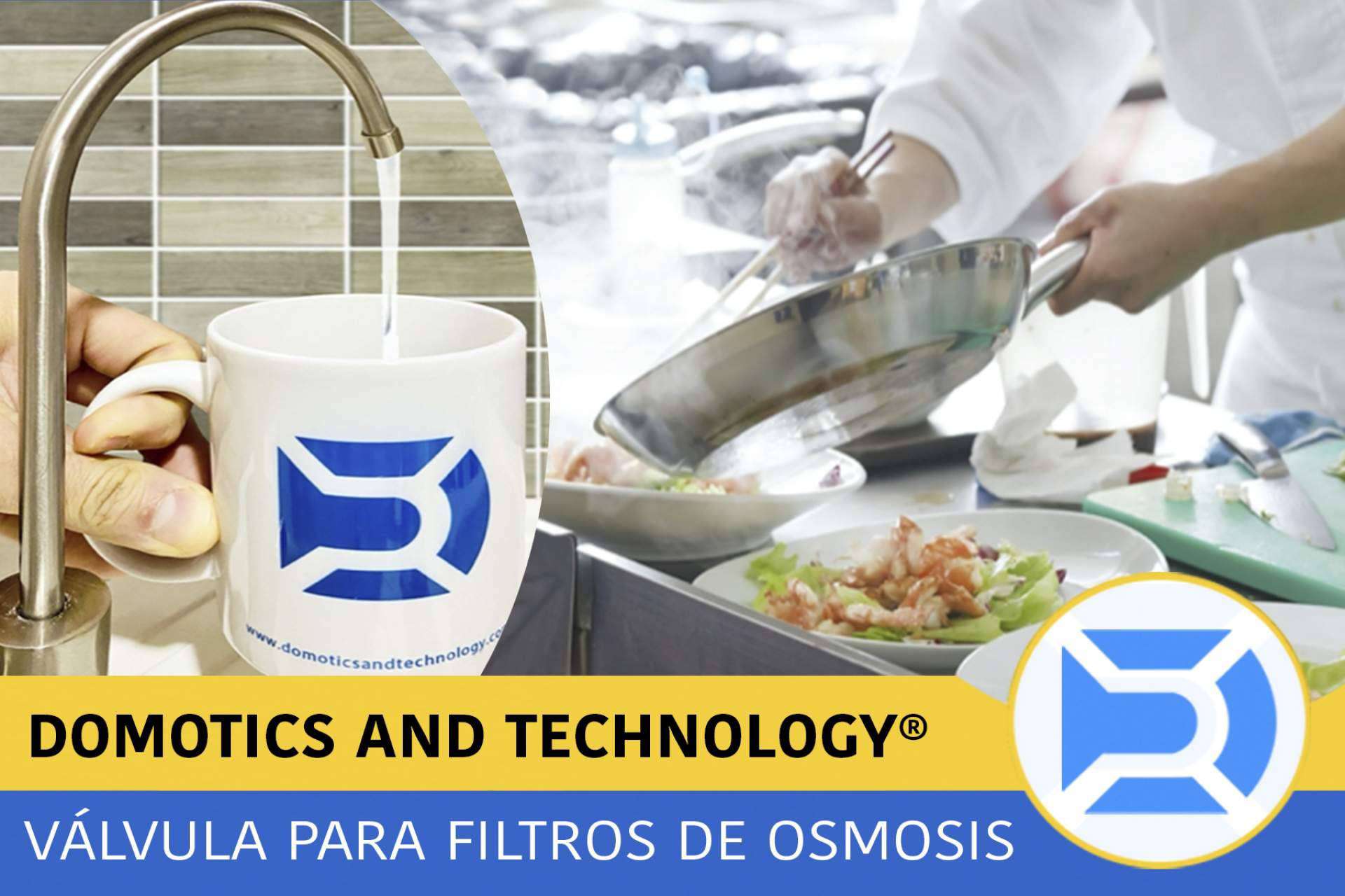 Las características de la válvula automatizada con sistema domótico que ofrece Domotics and Technology
