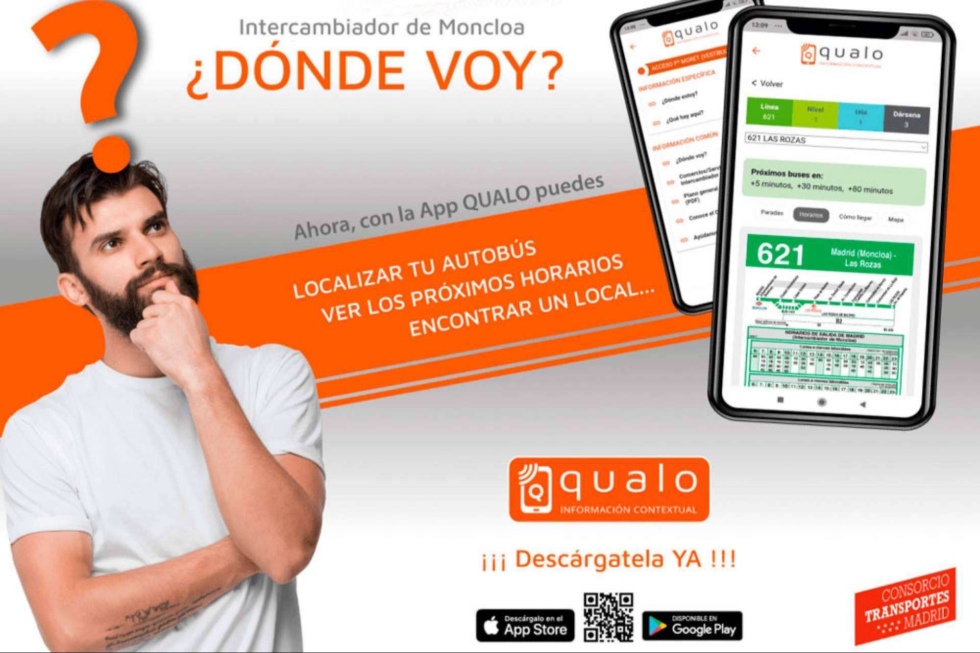 El Intercambiador de Moncloa (Madrid) inaugura los servicios de QUALO