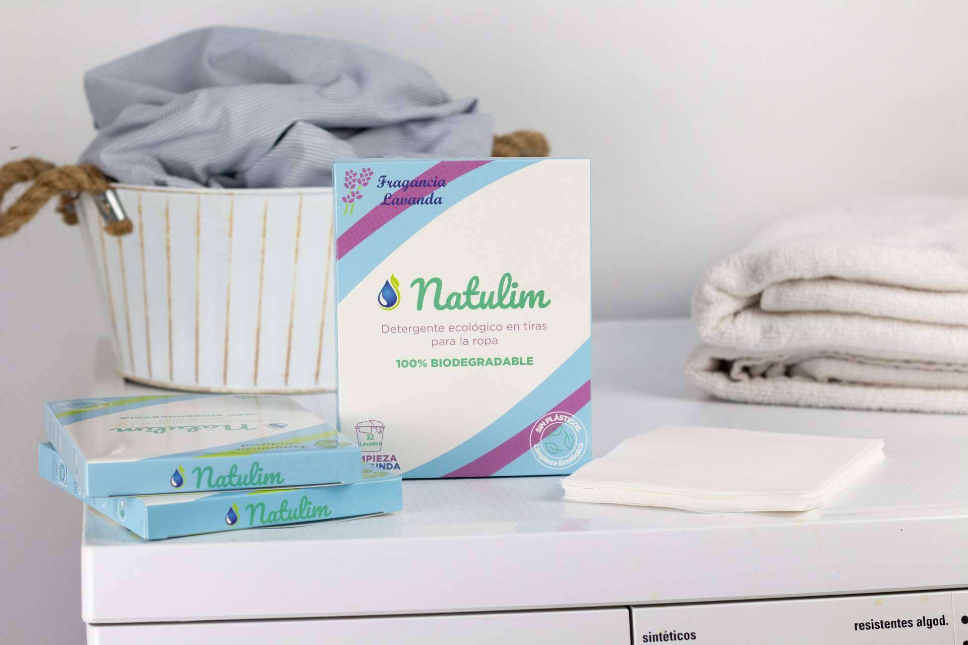 Las eco-tiras de detergente Natulim son la nueva forma de lavar la ropa