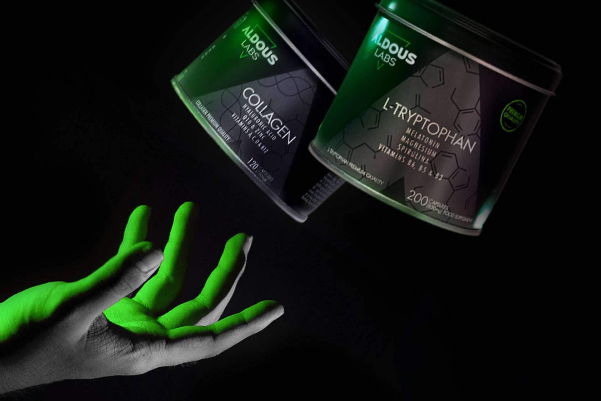 Colágeno y Triptófano con Melatonina, los nuevos productos exitosos de Aldous Bio