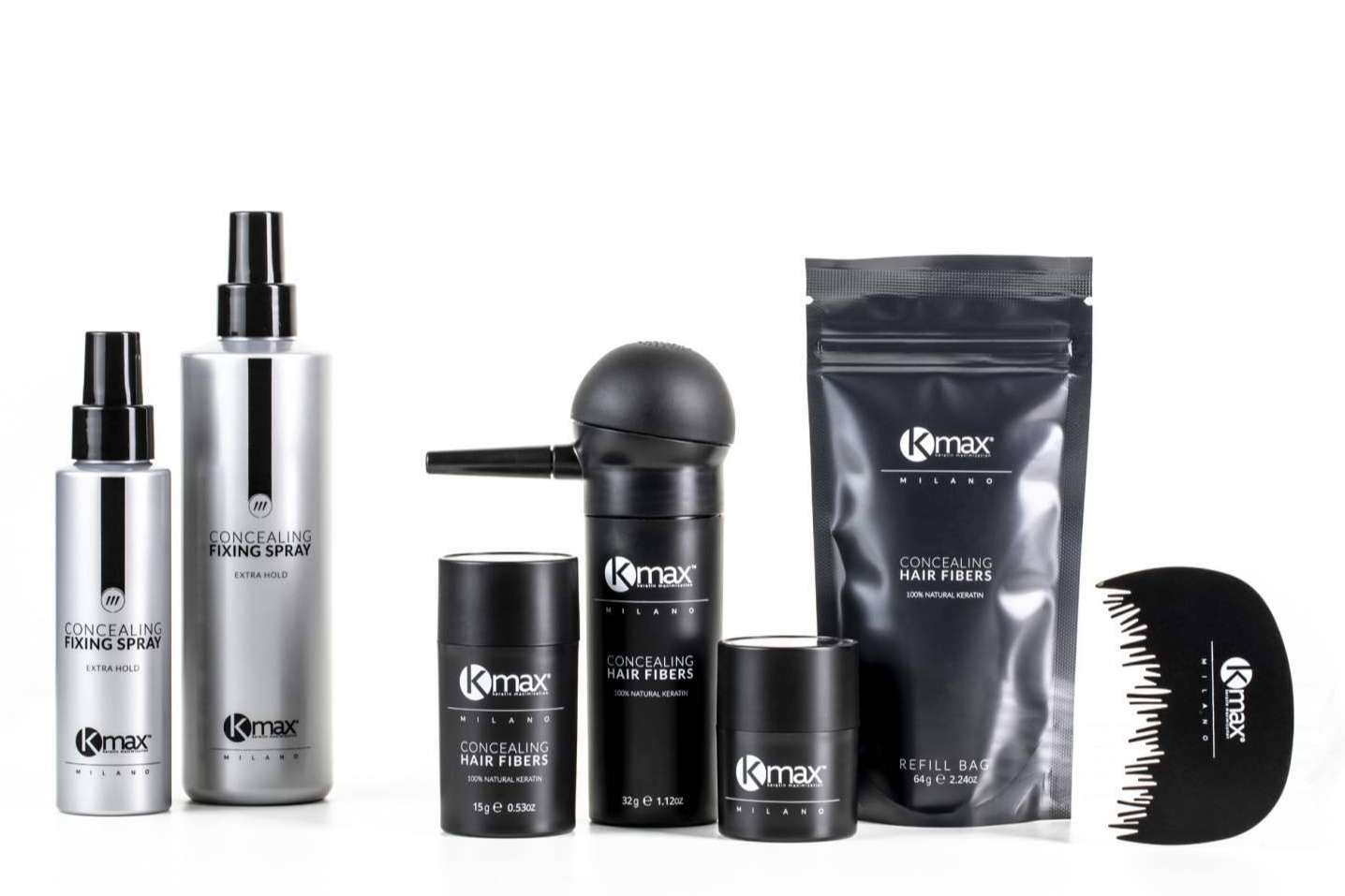 Las fibras capilares 100 % naturales de Kmax para combatir la caída de cabello
