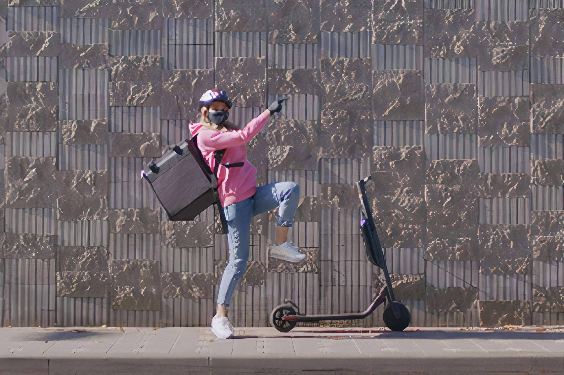 Patinetes eléctricos para reparto, de la mano de HTO Urban Mobility