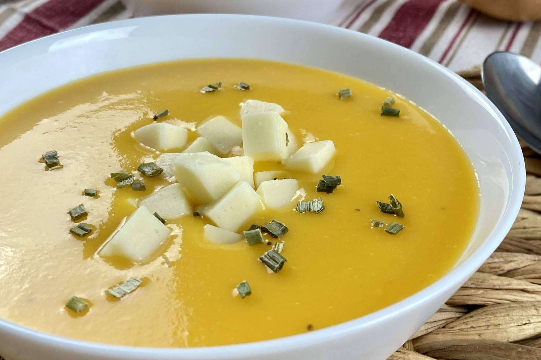 La receta de crema de calabaza de El Mundo en Recetas