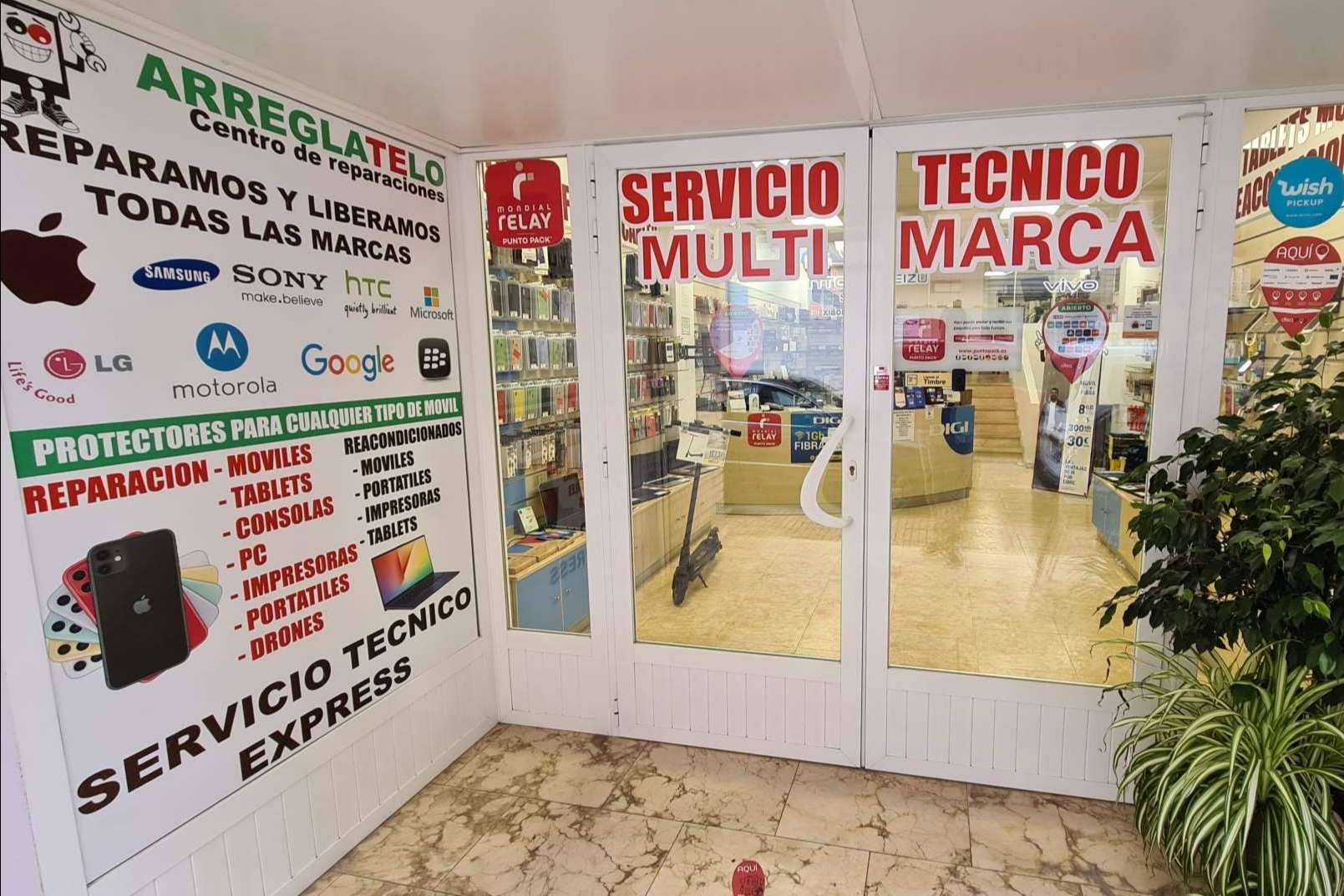 Venta de diferentes modelos de móviles en Arréglatelo