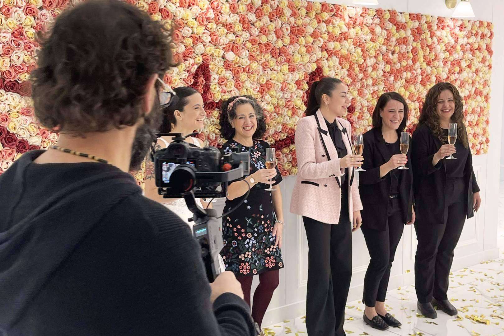 Inmortalizar la experiencia de lucir perfectos en la boda a través de un reality