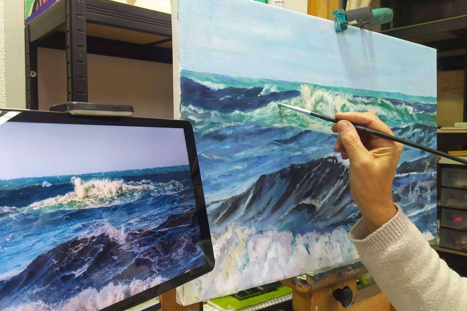 Convertirse en un artista profesional con Estudio Ilógico, la academia de pintura y dibujo
