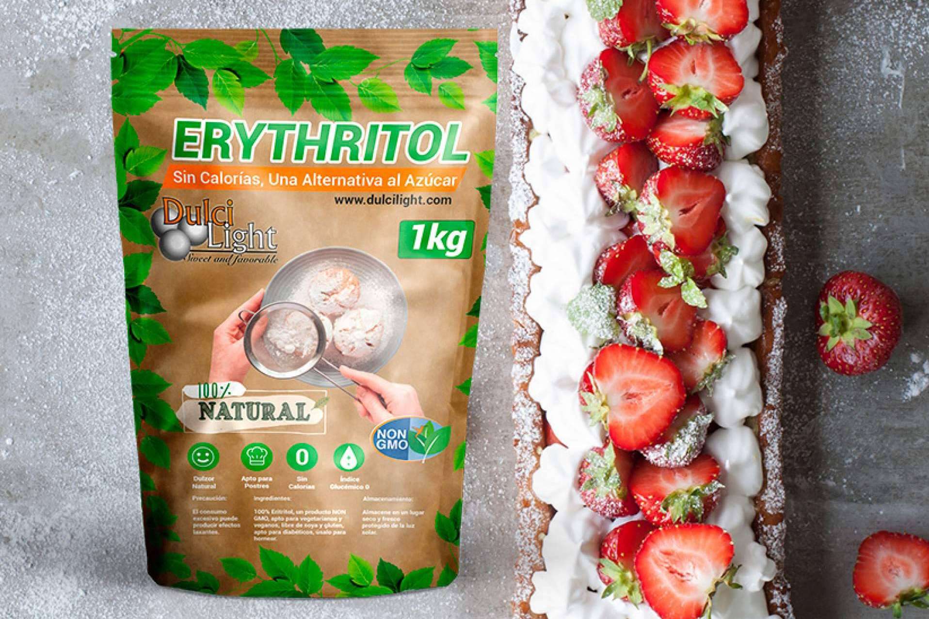 La marca Dulcilight se especializa en eritritol y Edulcorante Moreno Zero, todo un éxito de ventas que arrasa en Amazon