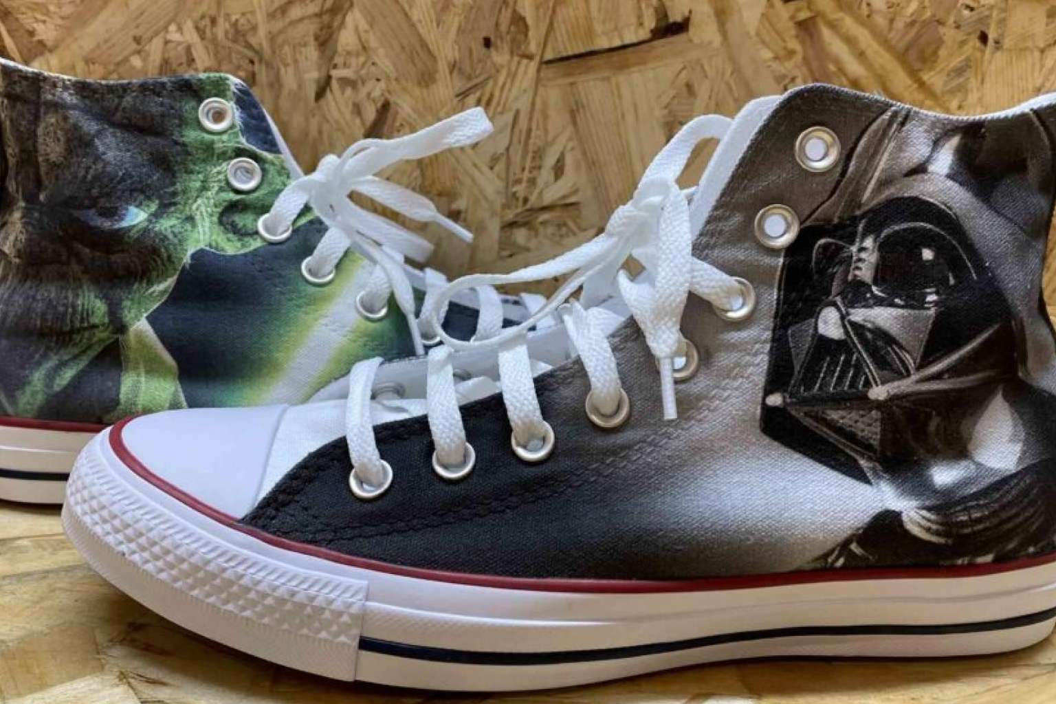 Las zapatillas personalizadas originales que ofrece AMM AEROGRAFIA