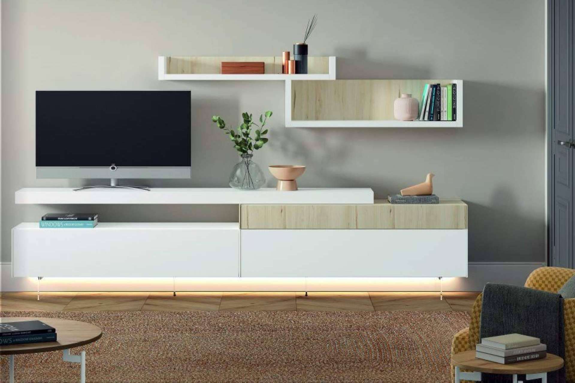 Muebles para el comedor con Muebles Industria