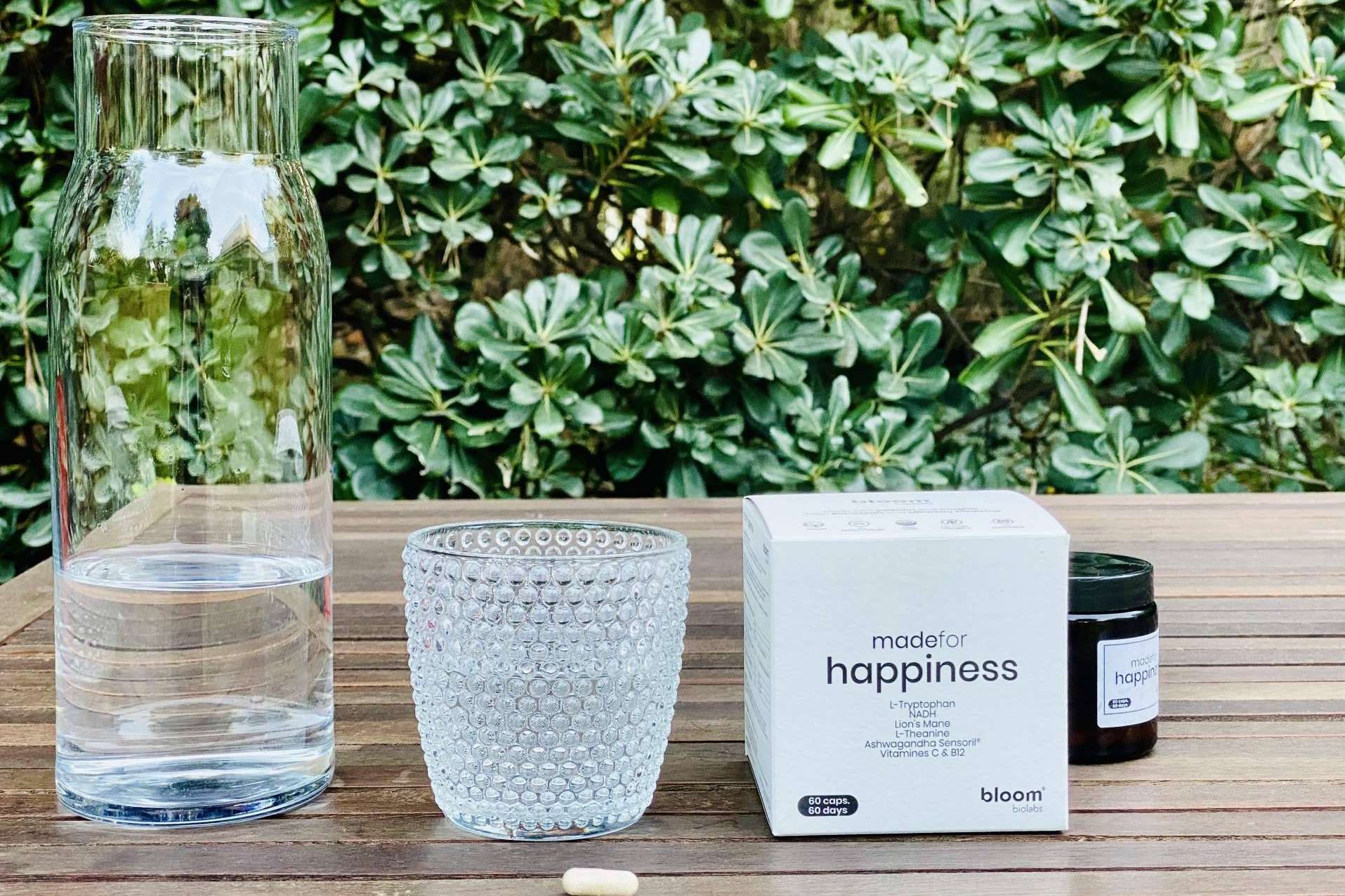 Made for Happiness de Bloom Biolabs, el suplemento de lujo que ayuda a despejar la mente y ser más feliz