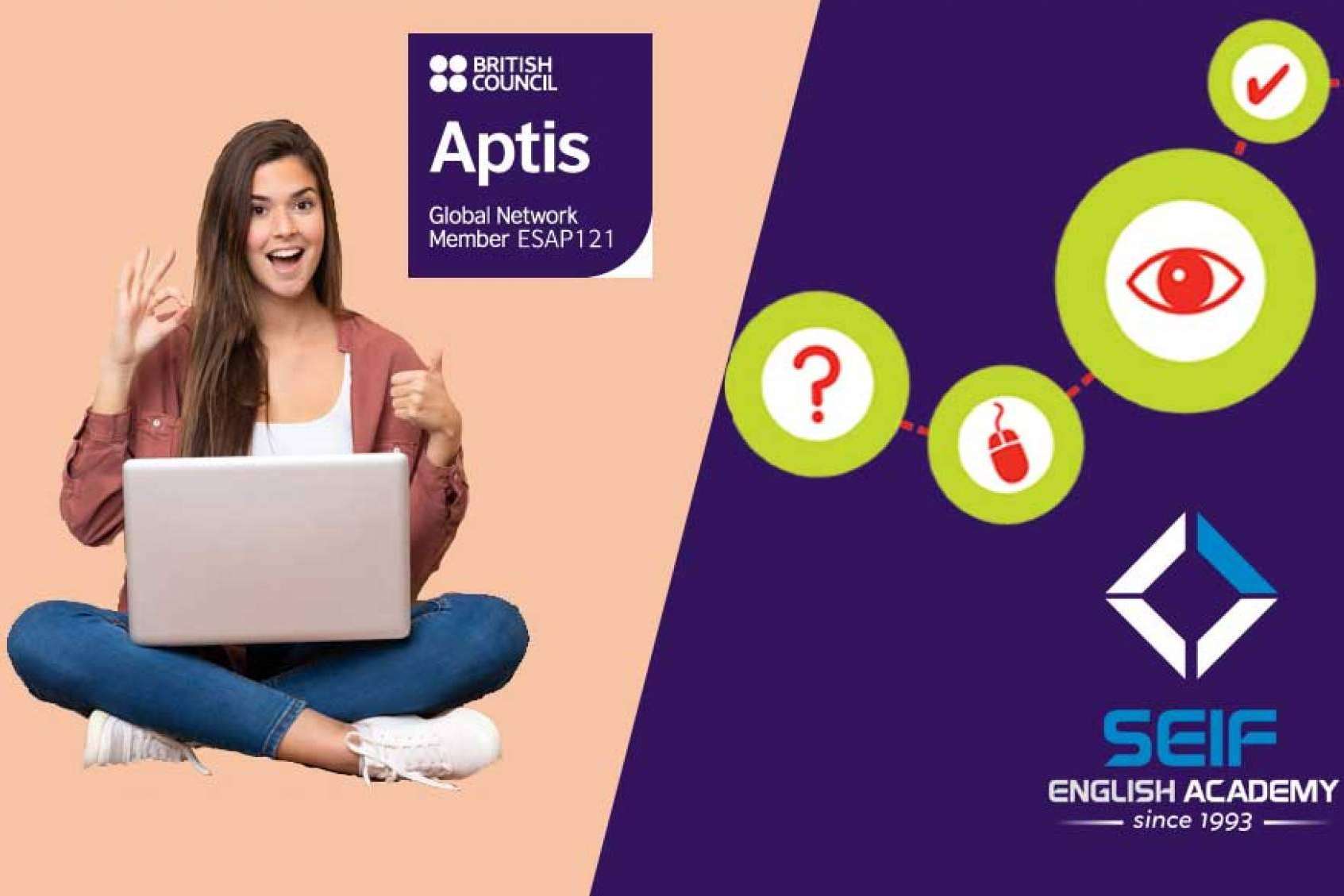 Seif English Academy ofrece cursos de preparación para el Aptis