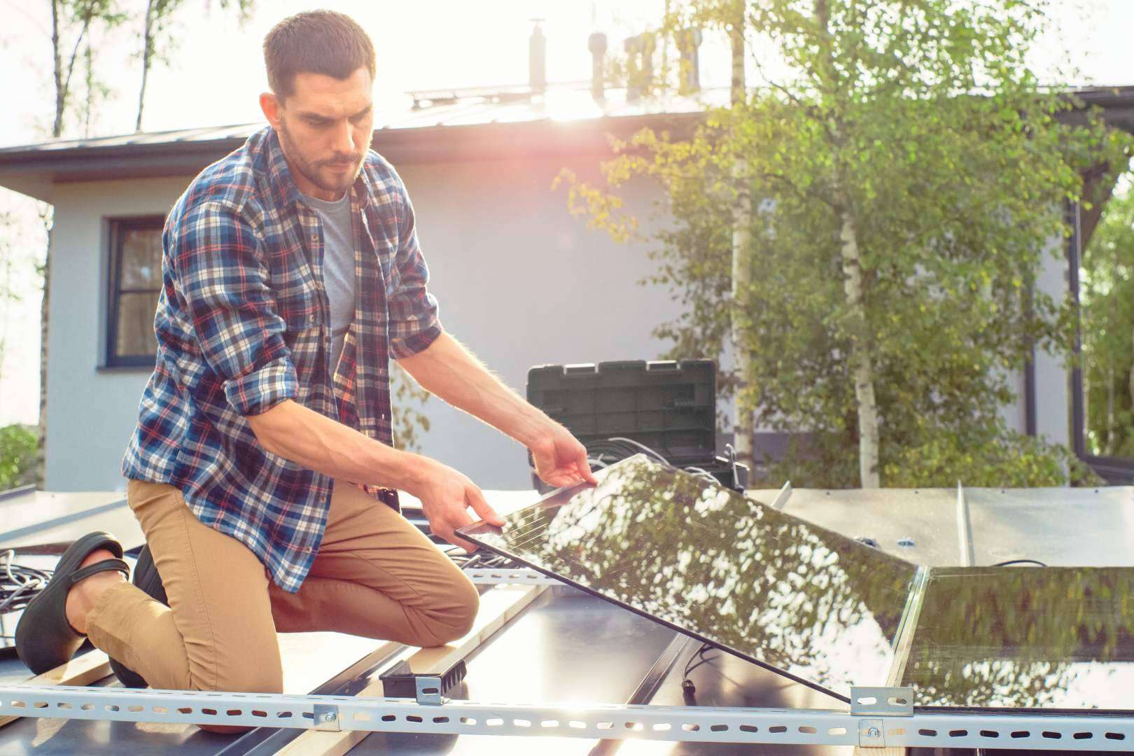 Lograr la instalación de placas solares con préstamos
