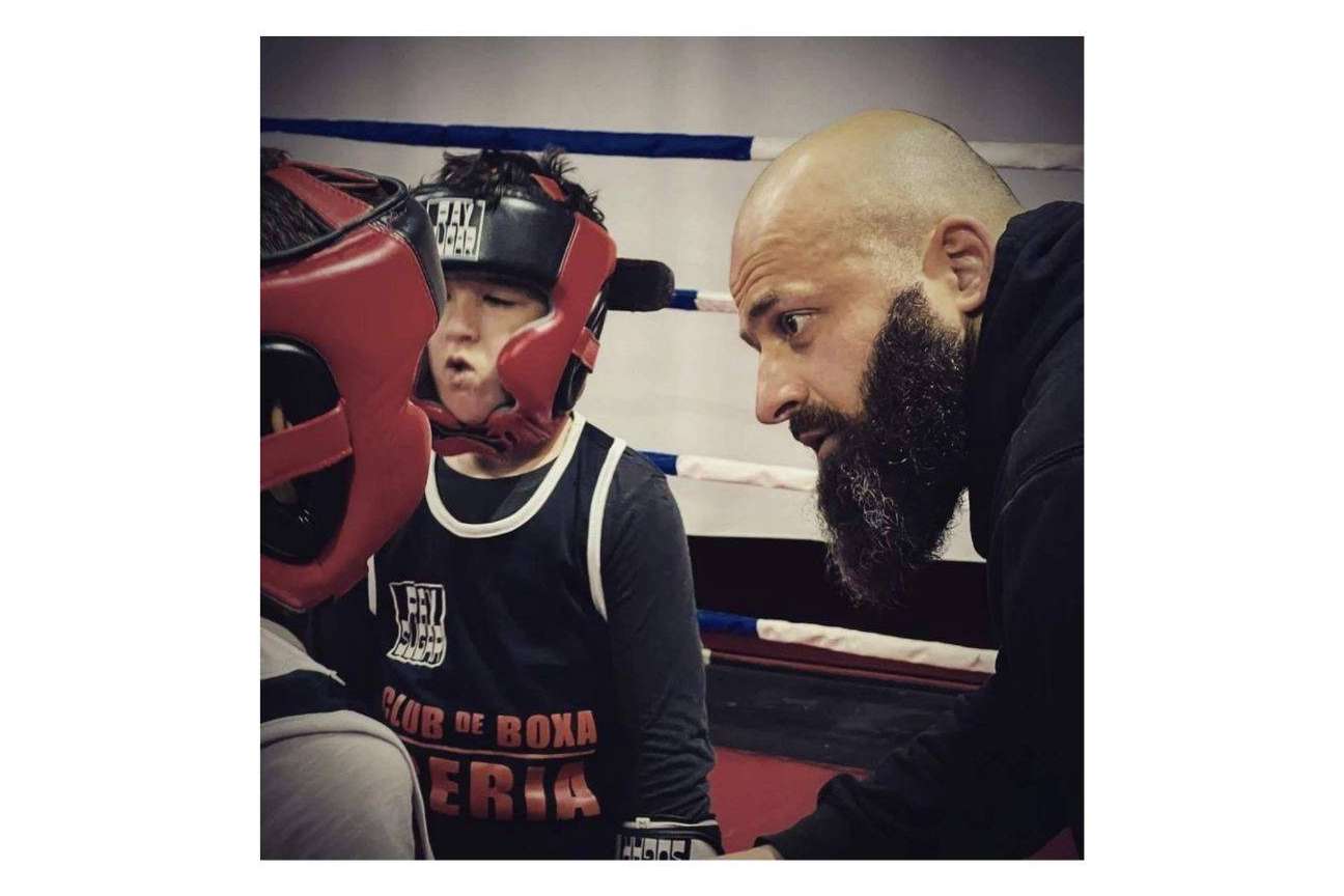 El Club Boxa Iberia y su entrenador y cofundador Berdia Liparteliani