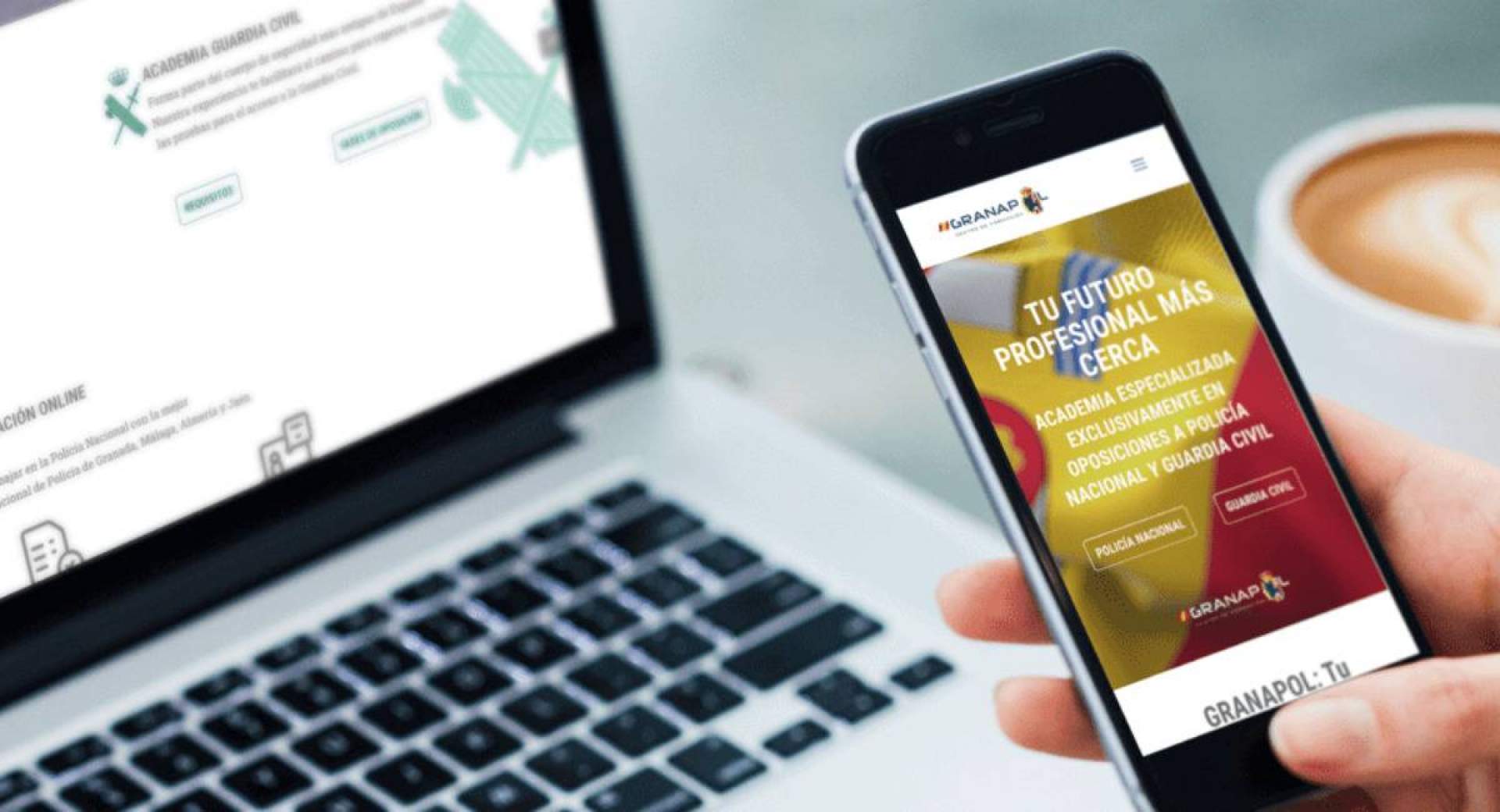 Granapol está a la vanguardia de academias online de oposiciones a Policía Nacional y Guardia Civil en España