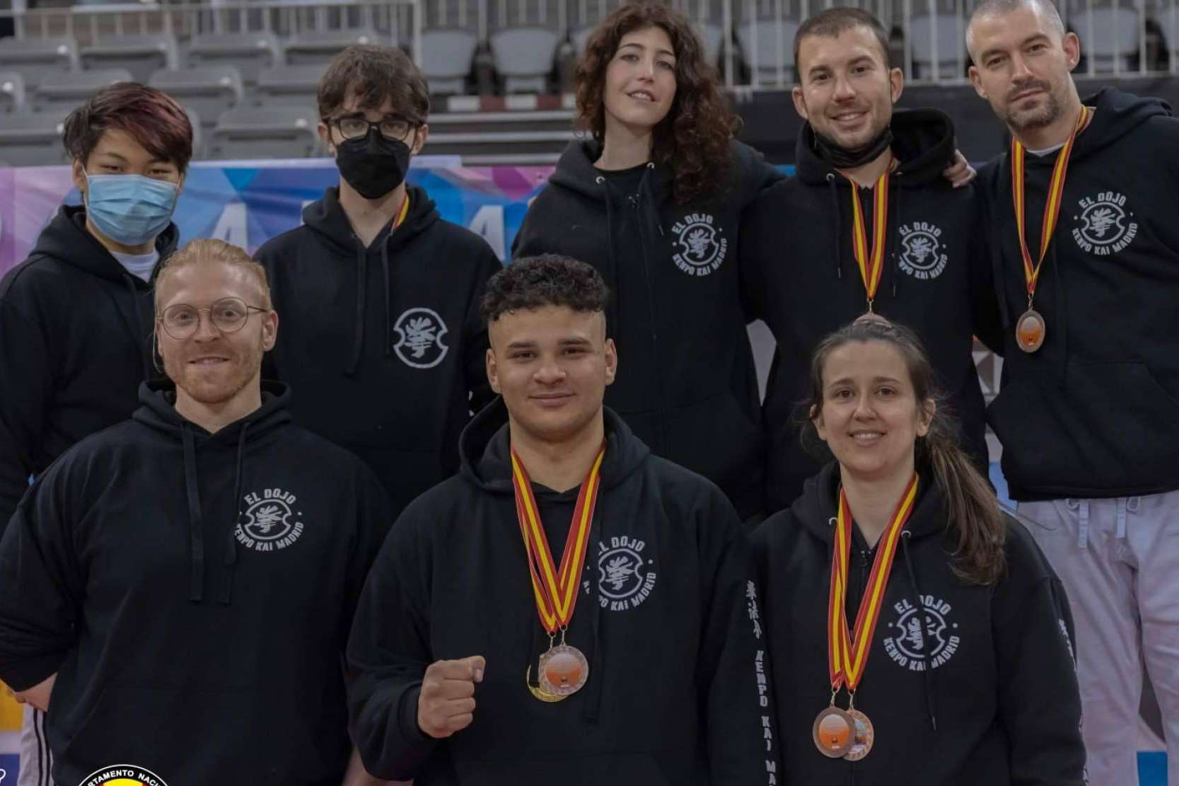 Los alumnos la escuela de Madrid de Kenpo, El Dojo, vuelven a proclamarse campeones de España