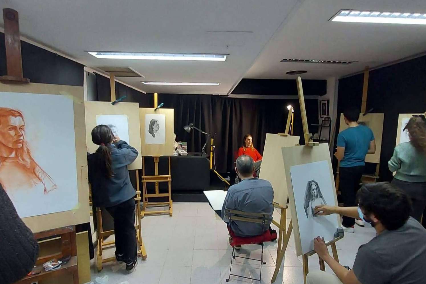 Cursos de pintura con la metodología de Estudio Ilógico