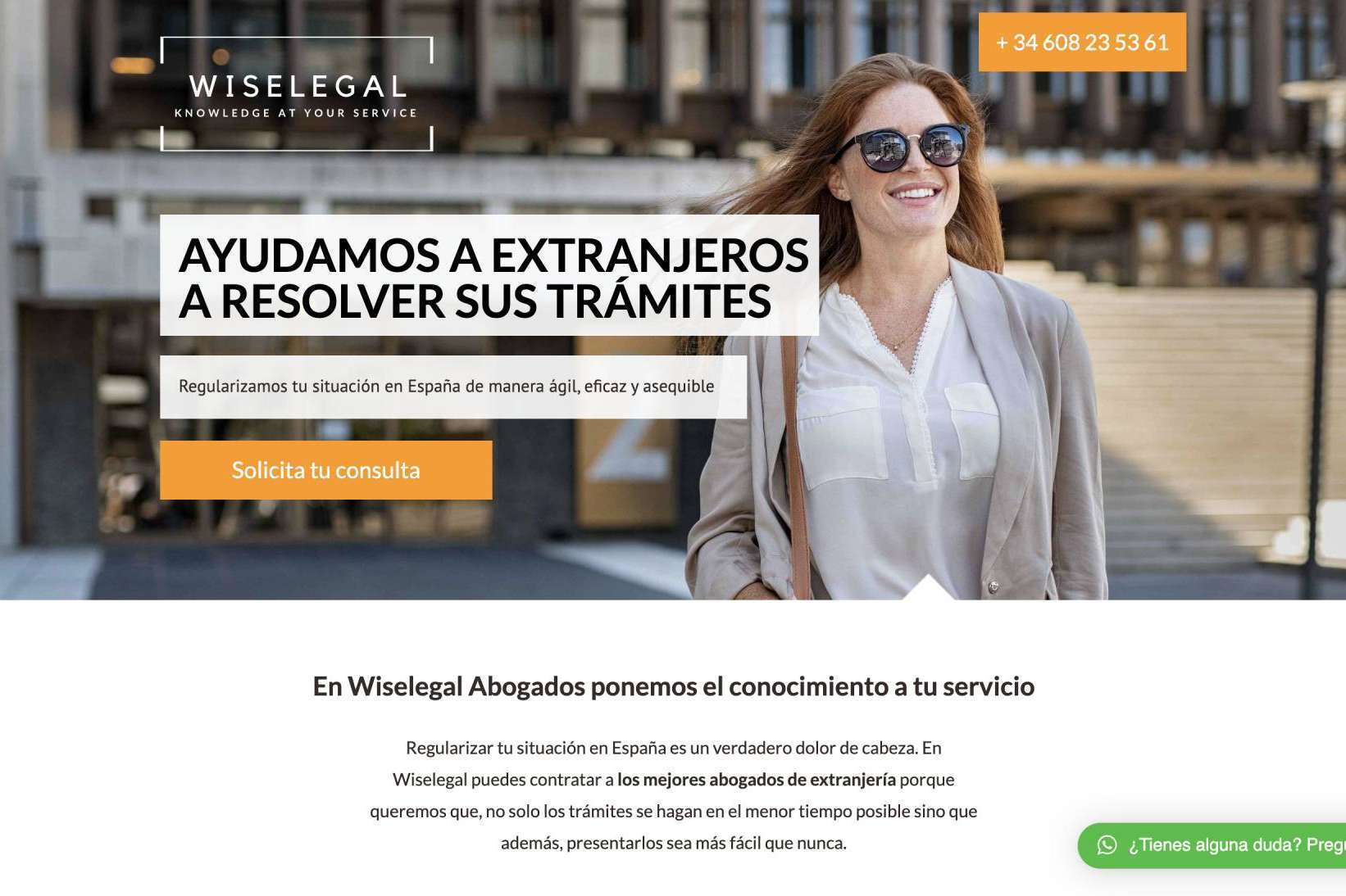 El despacho de extranjería innovador y orientado al cliente, Wiselegal Abogados