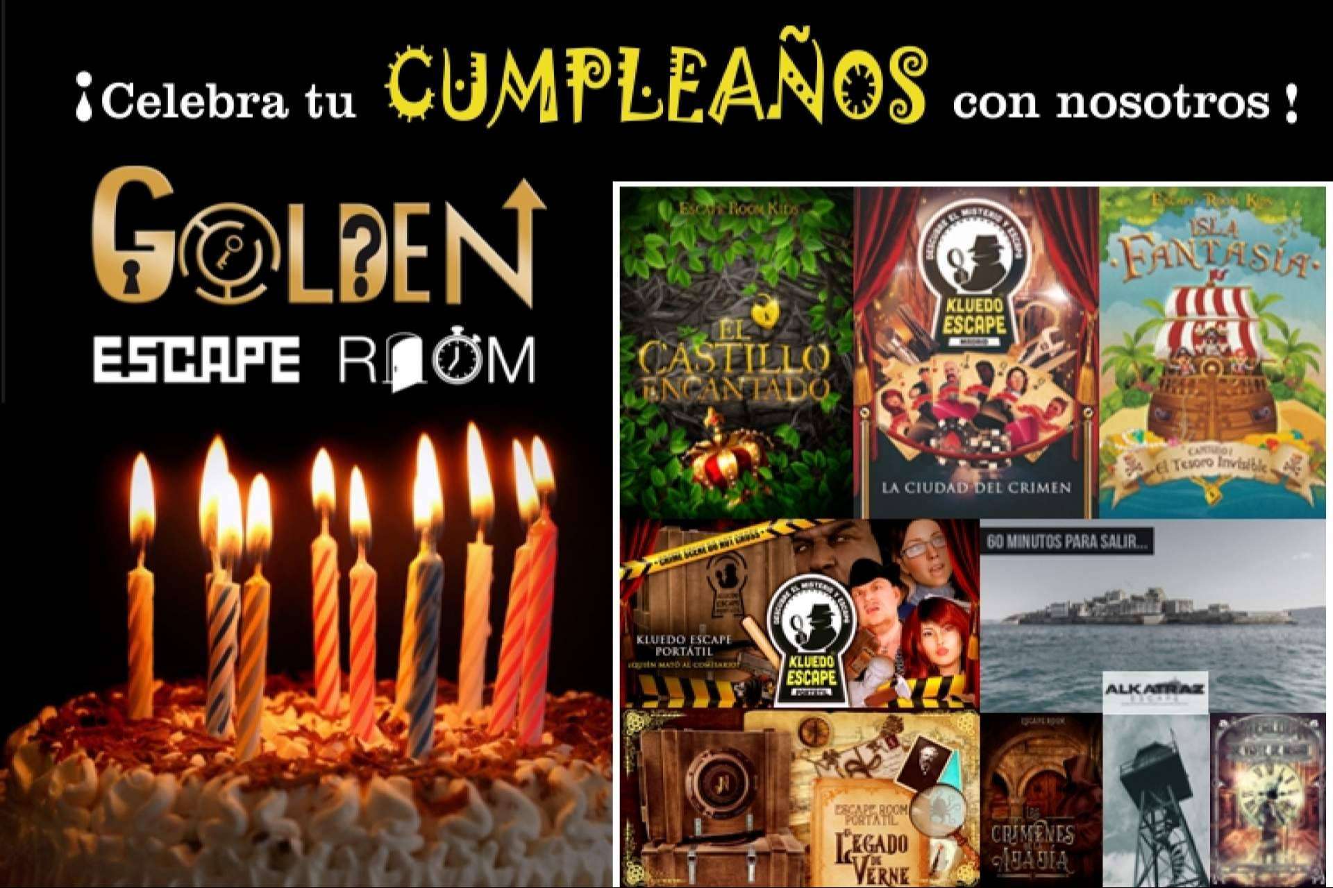 Celebrar los cumpleaños infantiles con un escape room para niños en Madrid