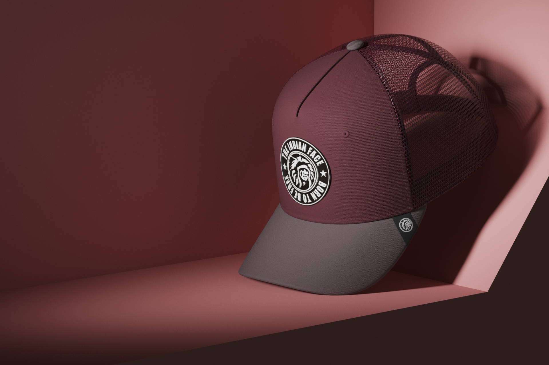 The Indian Face y su original colección de gorras trucker deportivas