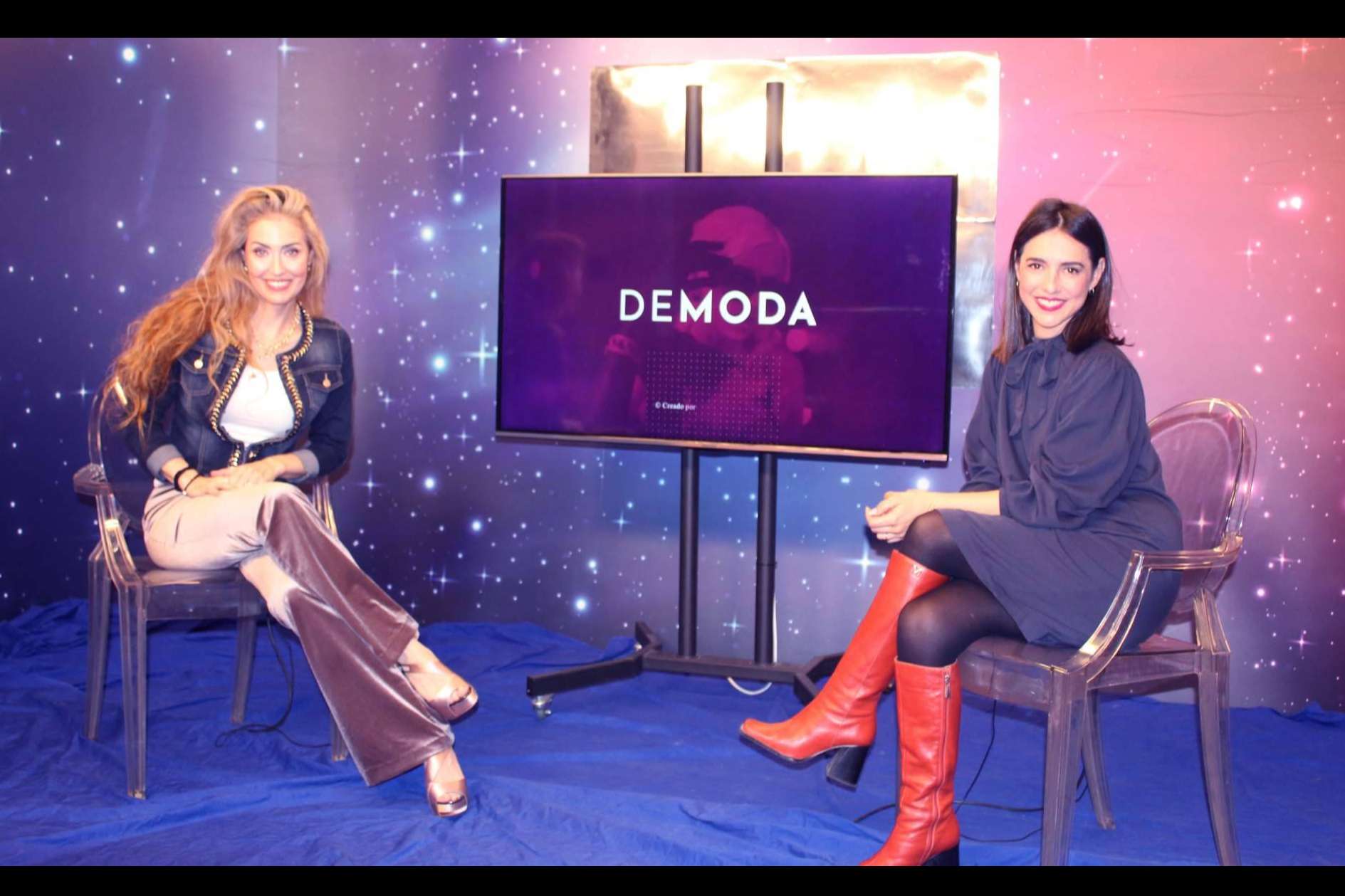 Los beneficios del yoga en DEMODA TV, por la actriz Cristina Brondo y la presentadora Míriam Victoria