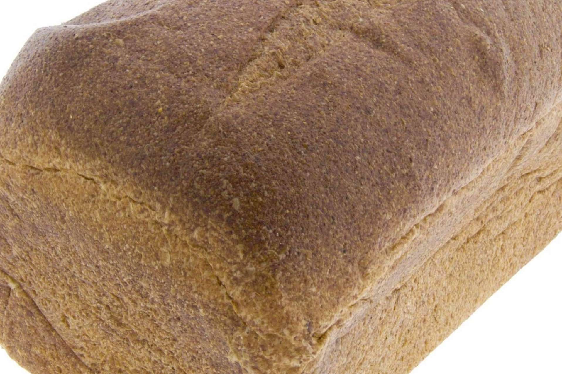 Pan de centeno sin sal, elaborado con harina integral y masa madre, en la marca Biopanadería